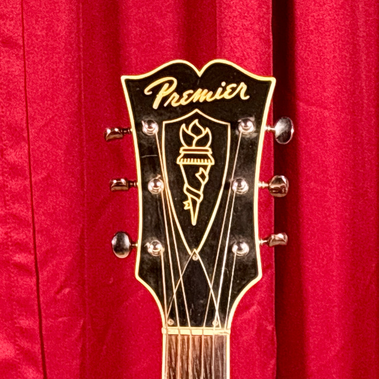 1950s Premier A300 Dreadnought Acoustic Guitar Sunburst