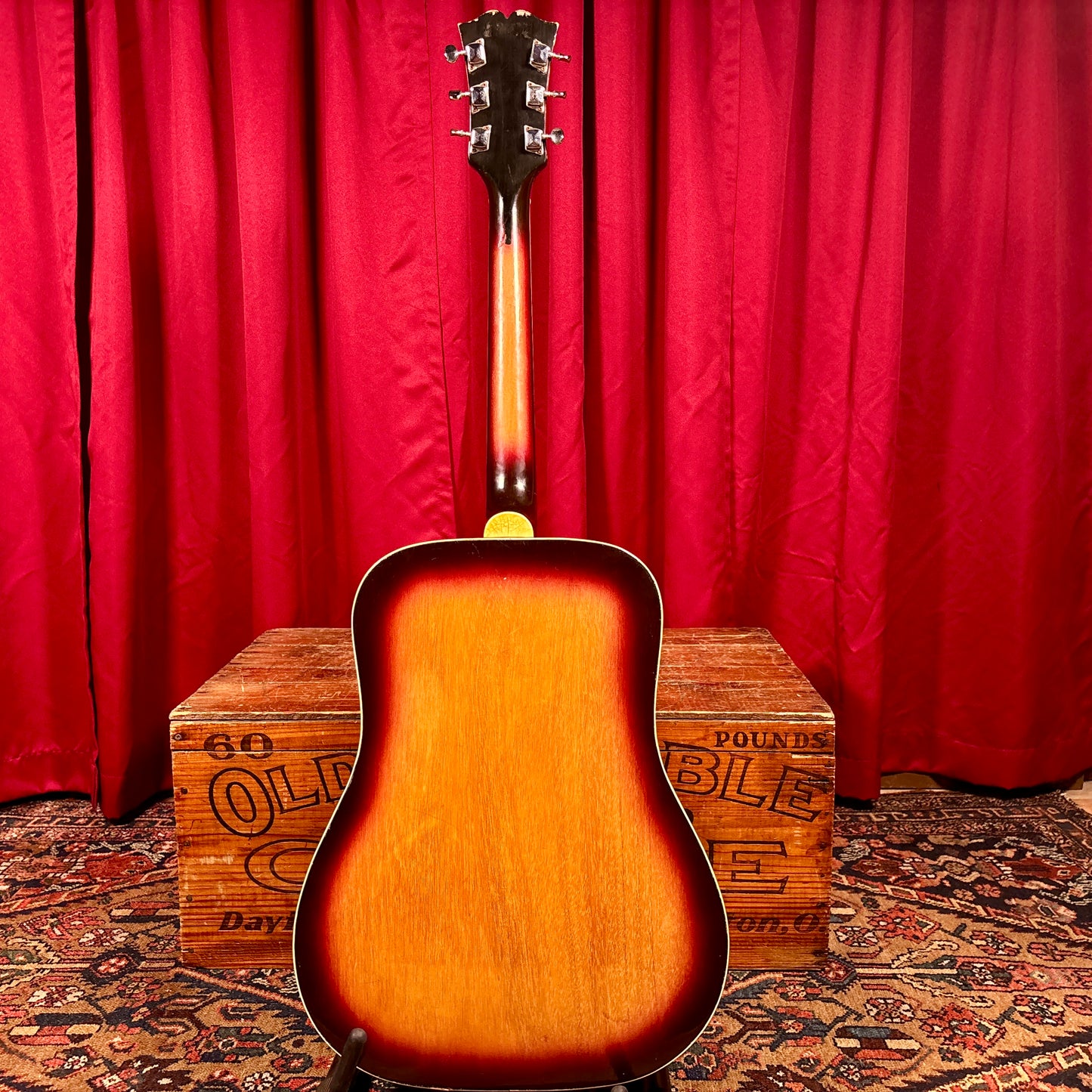 1950s Premier A300 Dreadnought Acoustic Guitar Sunburst
