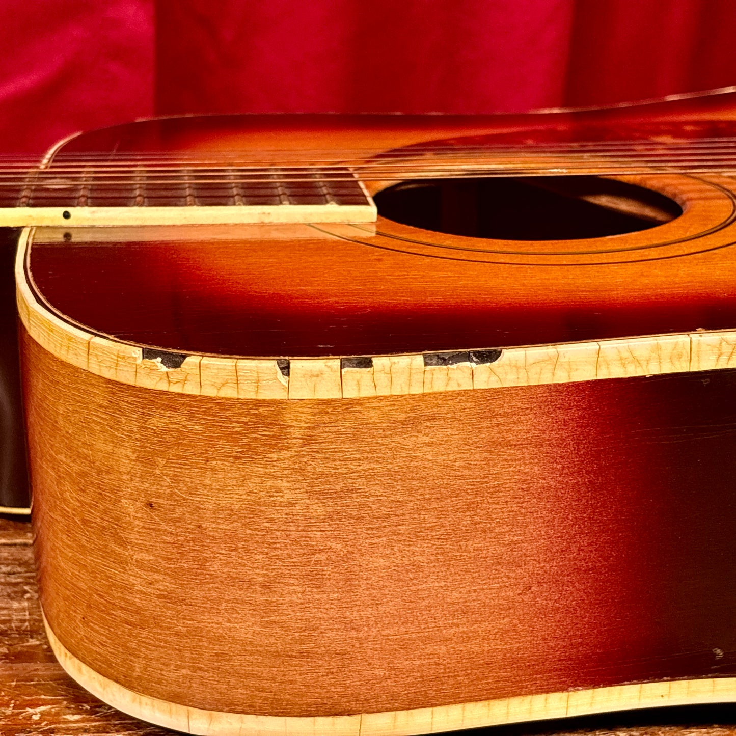 1950s Premier A300 Dreadnought Acoustic Guitar Sunburst