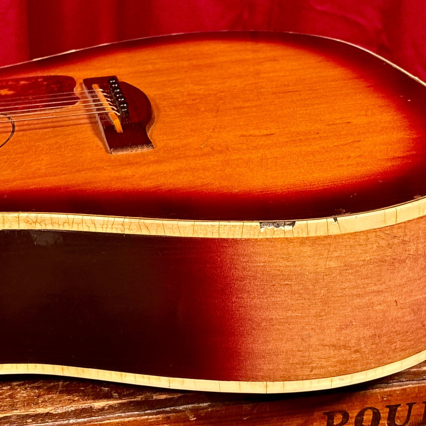 1950s Premier A300 Dreadnought Acoustic Guitar Sunburst