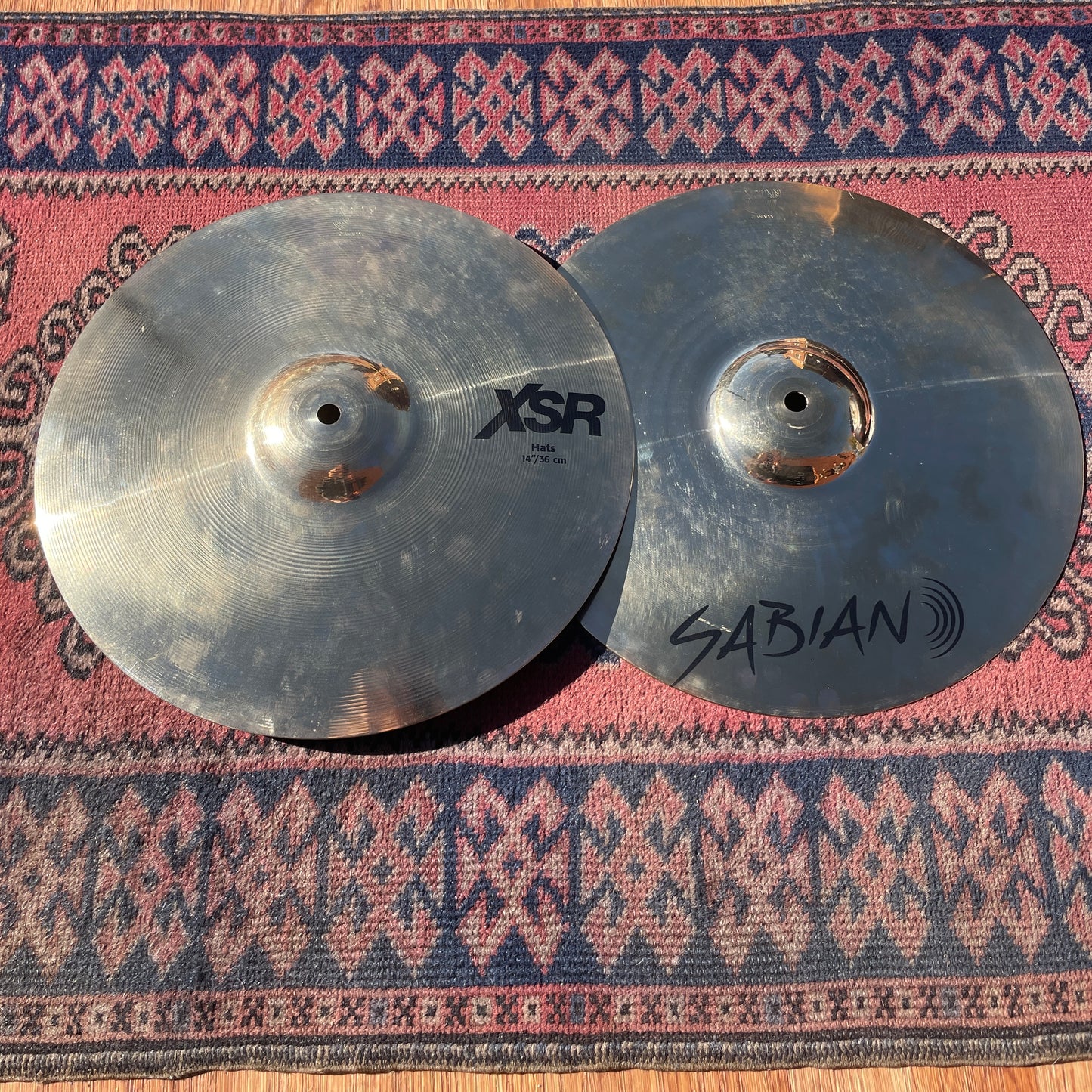 14" Sabian XSR Hi-Hat Cymbal Pair 1004g/1314g *Video Demo*