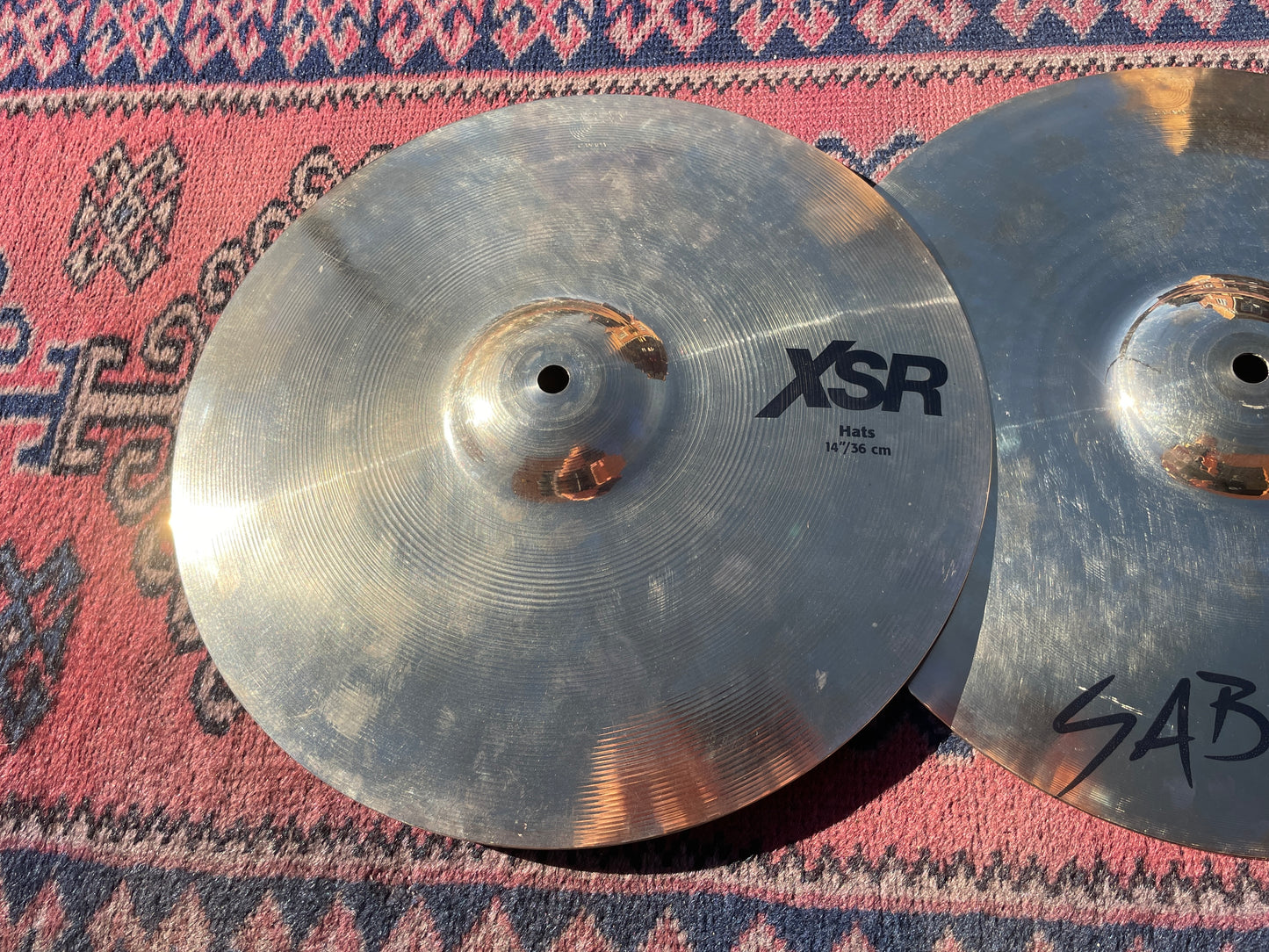 14" Sabian XSR Hi-Hat Cymbal Pair 1004g/1314g *Video Demo*