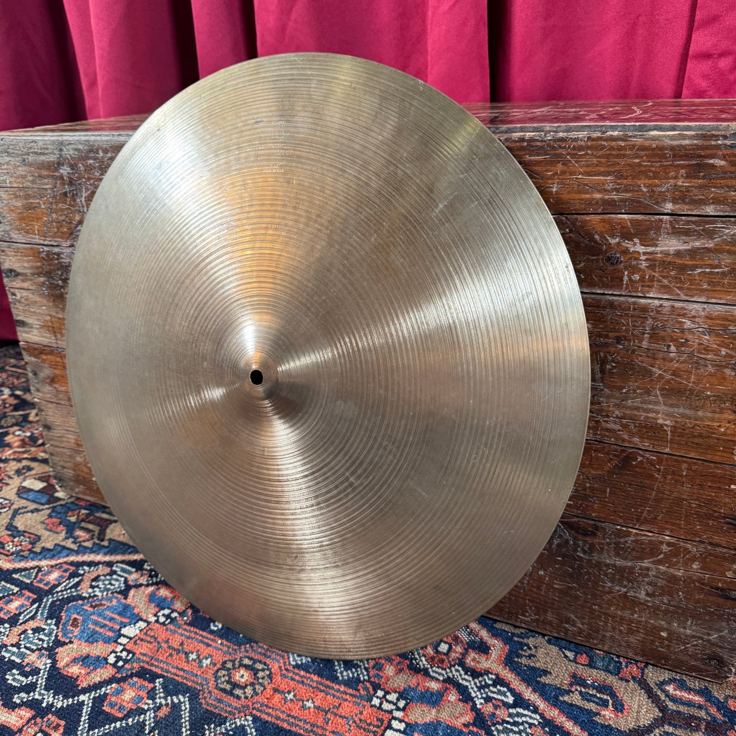20" Zildjian A 1960s Mini Cup Ride Cymbal 2566g *Video Demo*