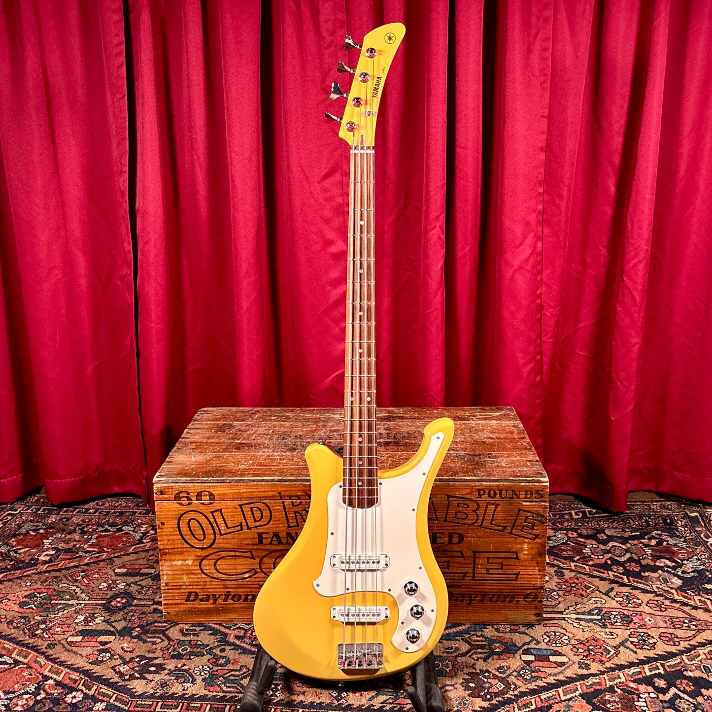 Yamaha SBV-500 Flying Samurai Bass Guitar Yellow