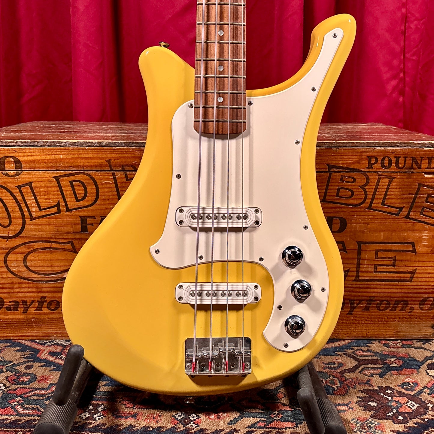 Yamaha SBV-500 Flying Samurai Bass Guitar Yellow