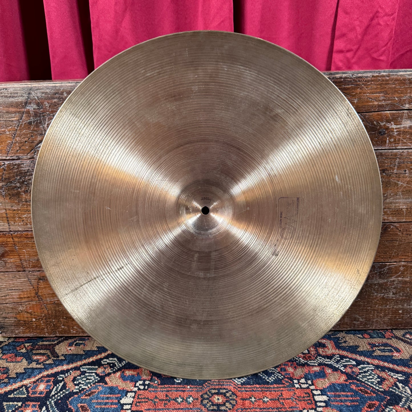 20" Zildjian A 1960s Mini Cup Ride Cymbal 2566g *Video Demo*