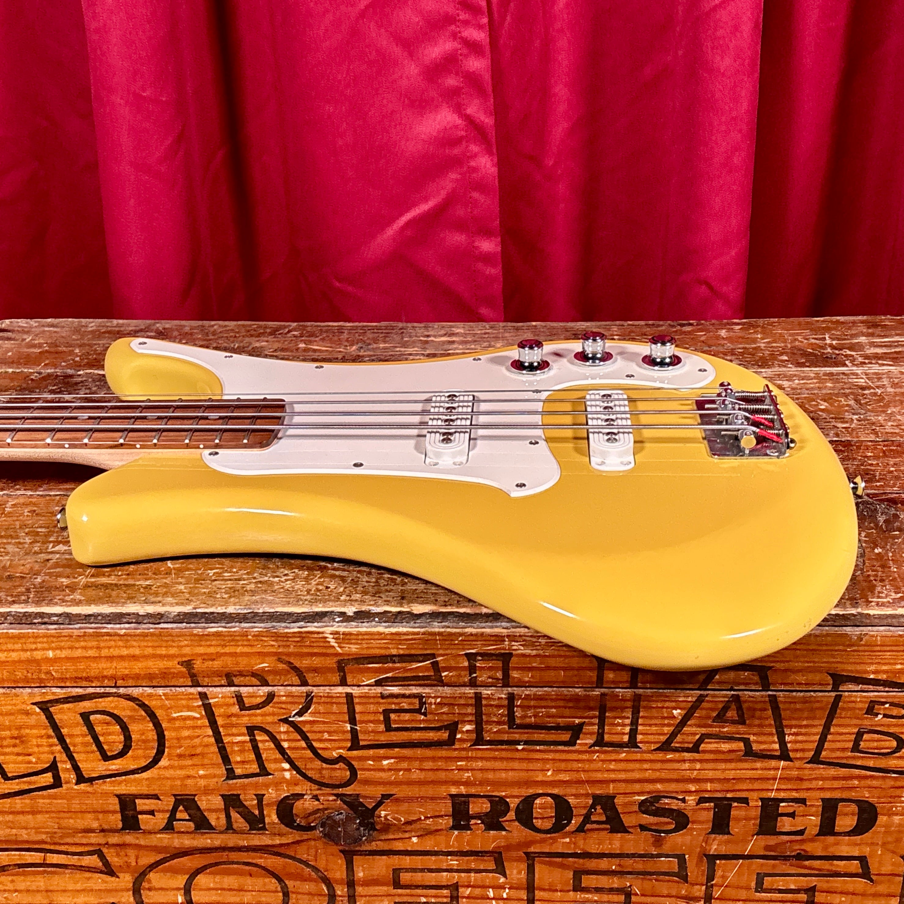 Yamaha SBV-500 Flying Samurai Bass Guitar Yellow – Drugan's Drums