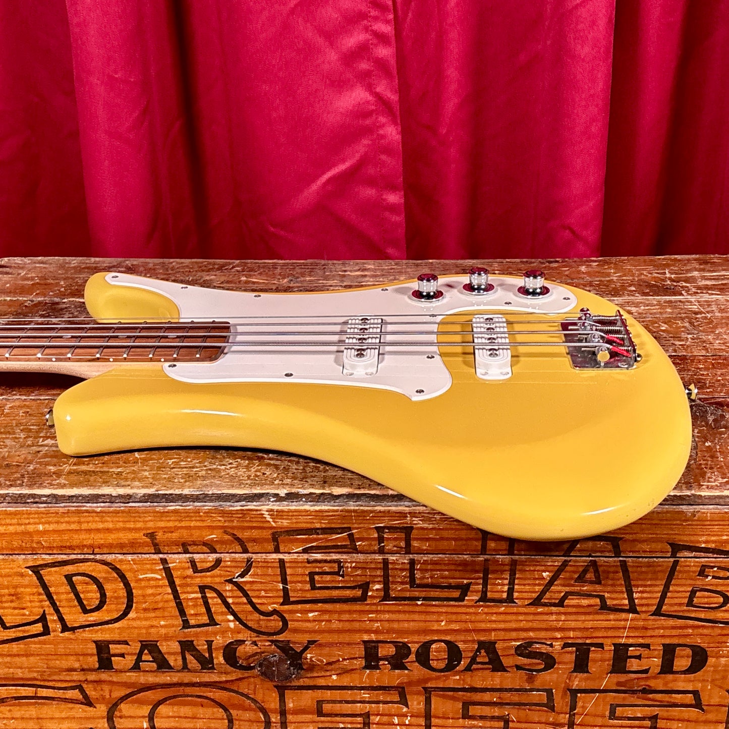 Yamaha SBV-500 Flying Samurai Bass Guitar Yellow