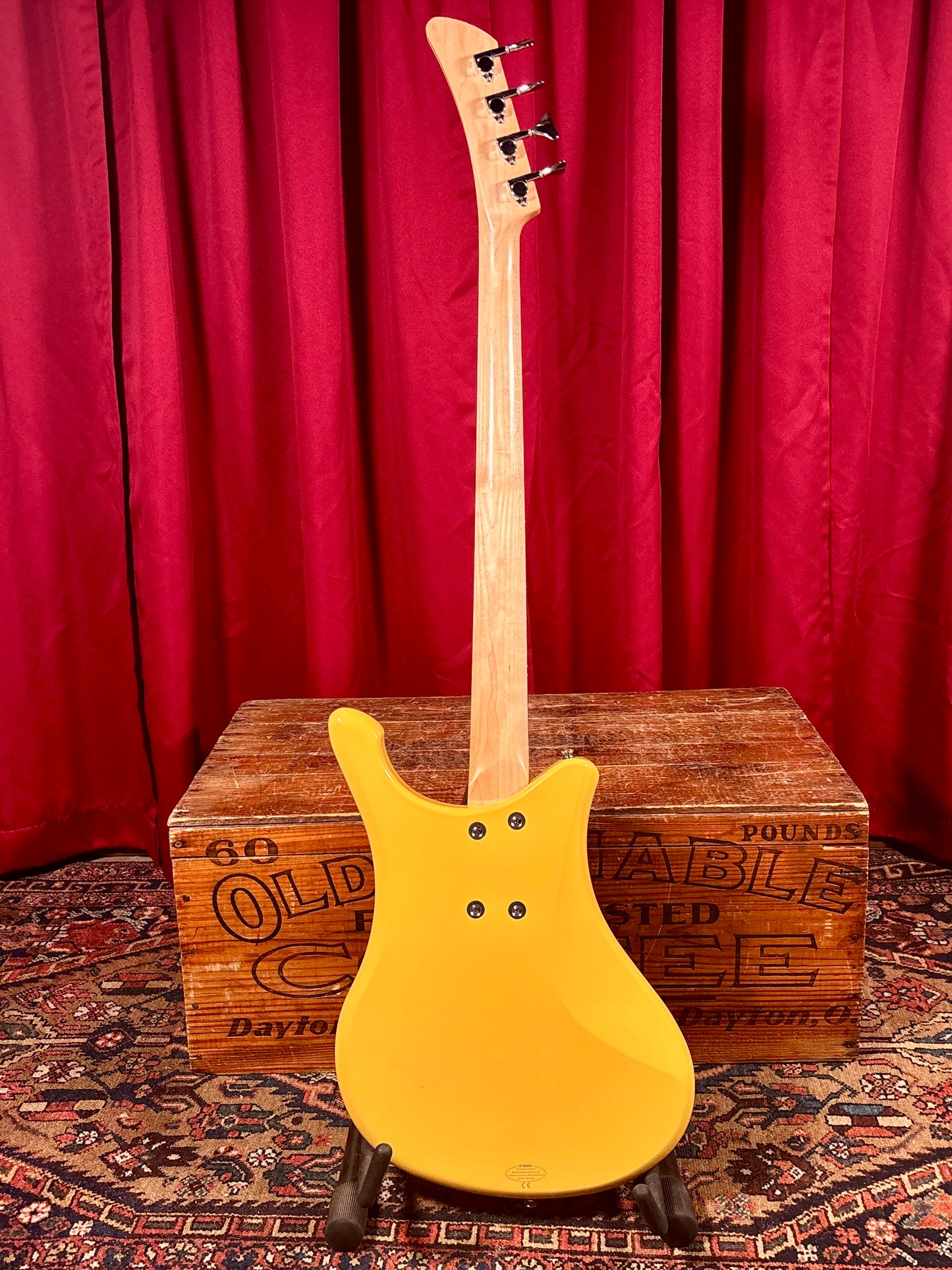 Yamaha SBV-500 Flying Samurai Bass Guitar Yellow