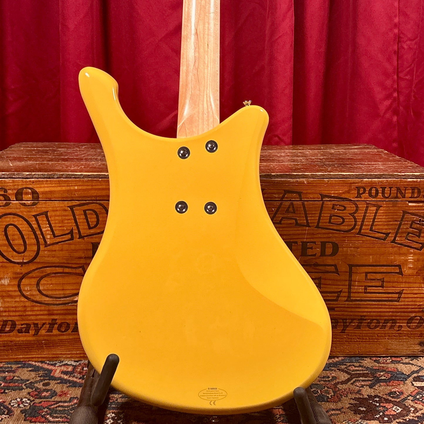Yamaha SBV-500 Flying Samurai Bass Guitar Yellow