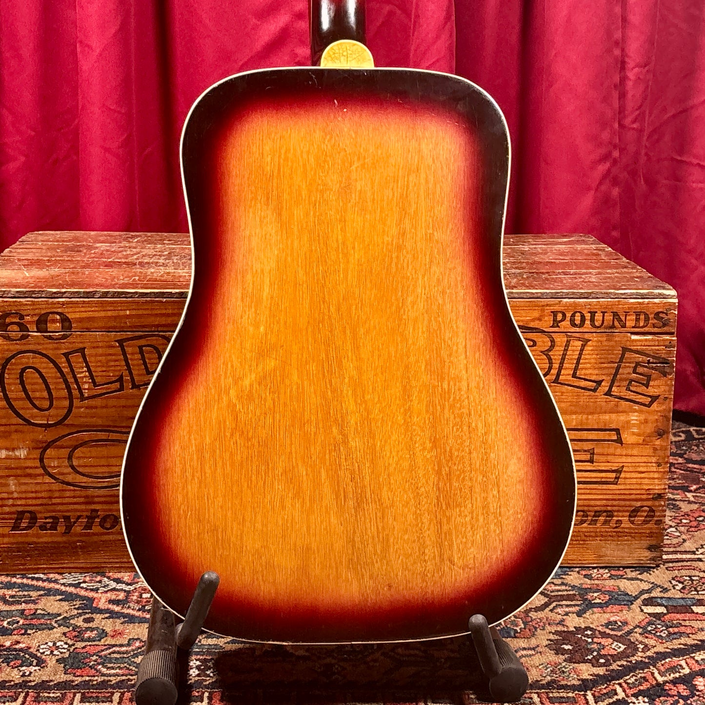 1950s Premier A300 Dreadnought Acoustic Guitar Sunburst
