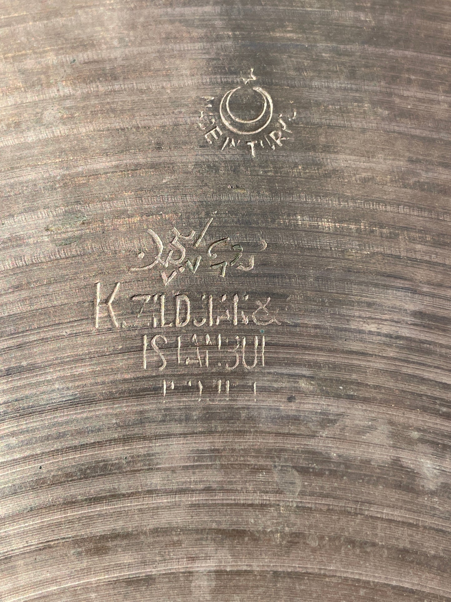 Collector's Clean 15" K. Zildjian Istanbul 1950s Intermediate Stamp Hi-Hat Cymbal Pair 864g/1072g *Video Demo*