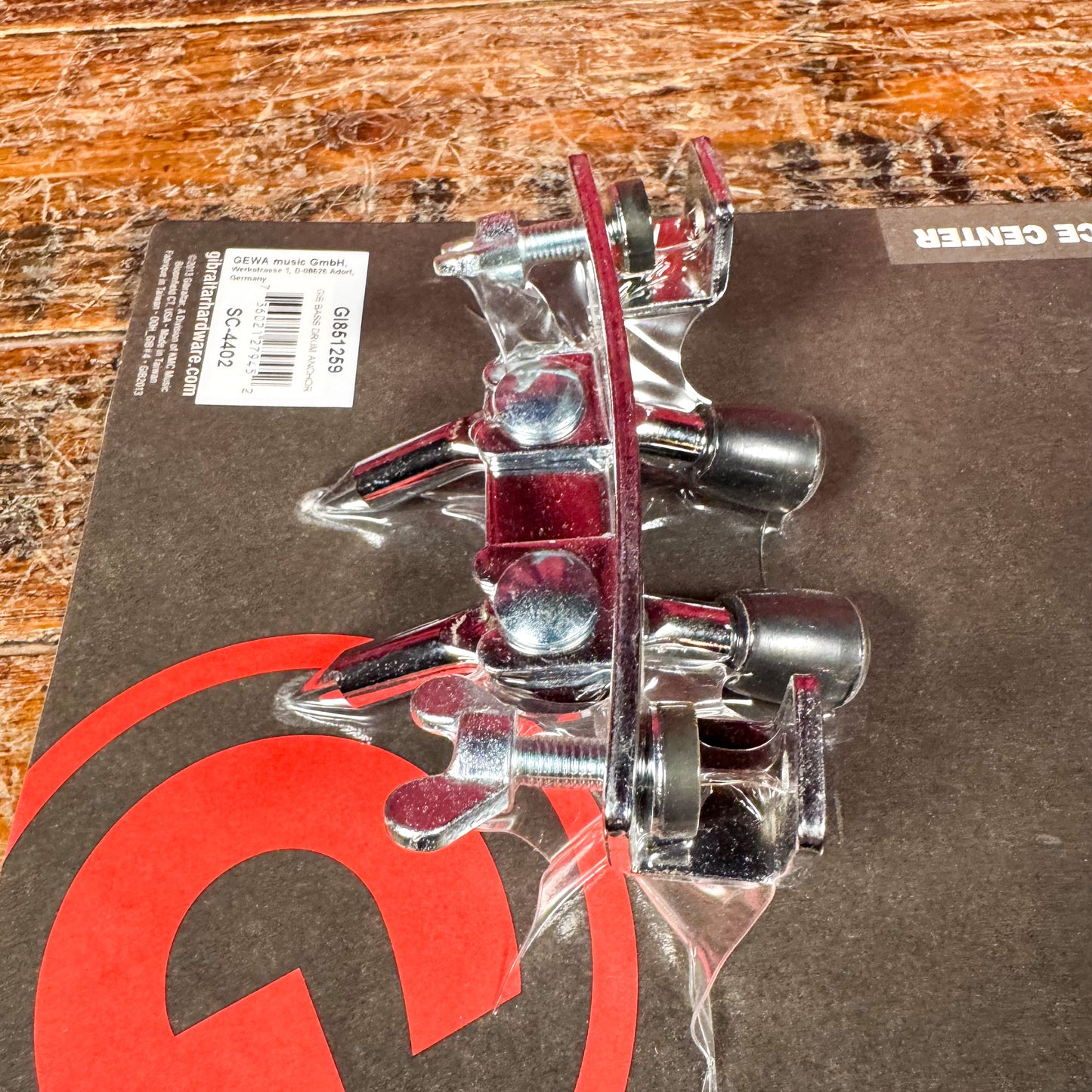 Gibraltar Hoop Mounted Bass Drum Anchor SC-4402