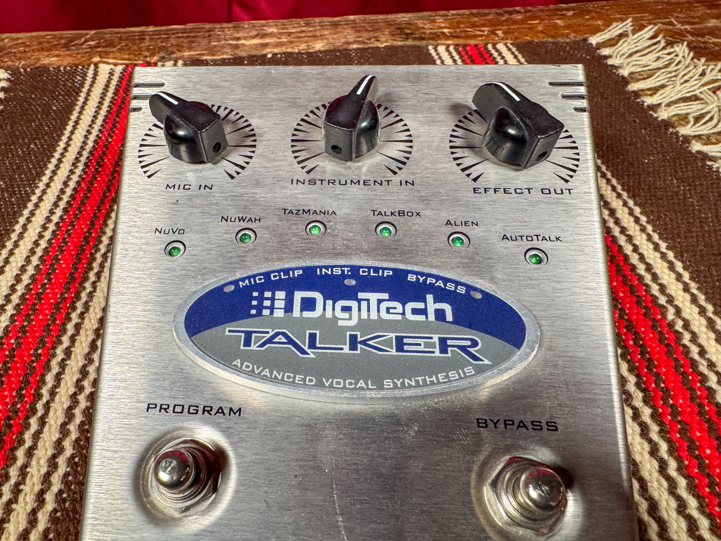 Digitech Talker Advanced Vocal Synthesizer Guitar / Vocal Pedal