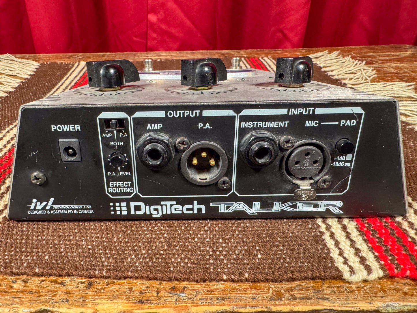 Digitech Talker Advanced Vocal Synthesizer Guitar / Vocal Pedal