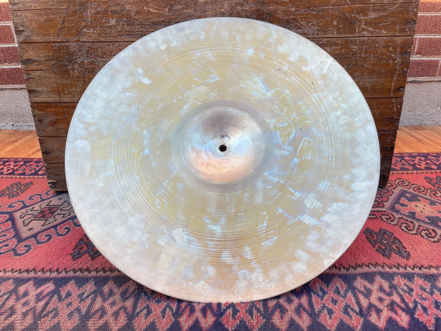 20" Zildjian A 1960s Ride Cymbal 2634g * Video Demo *