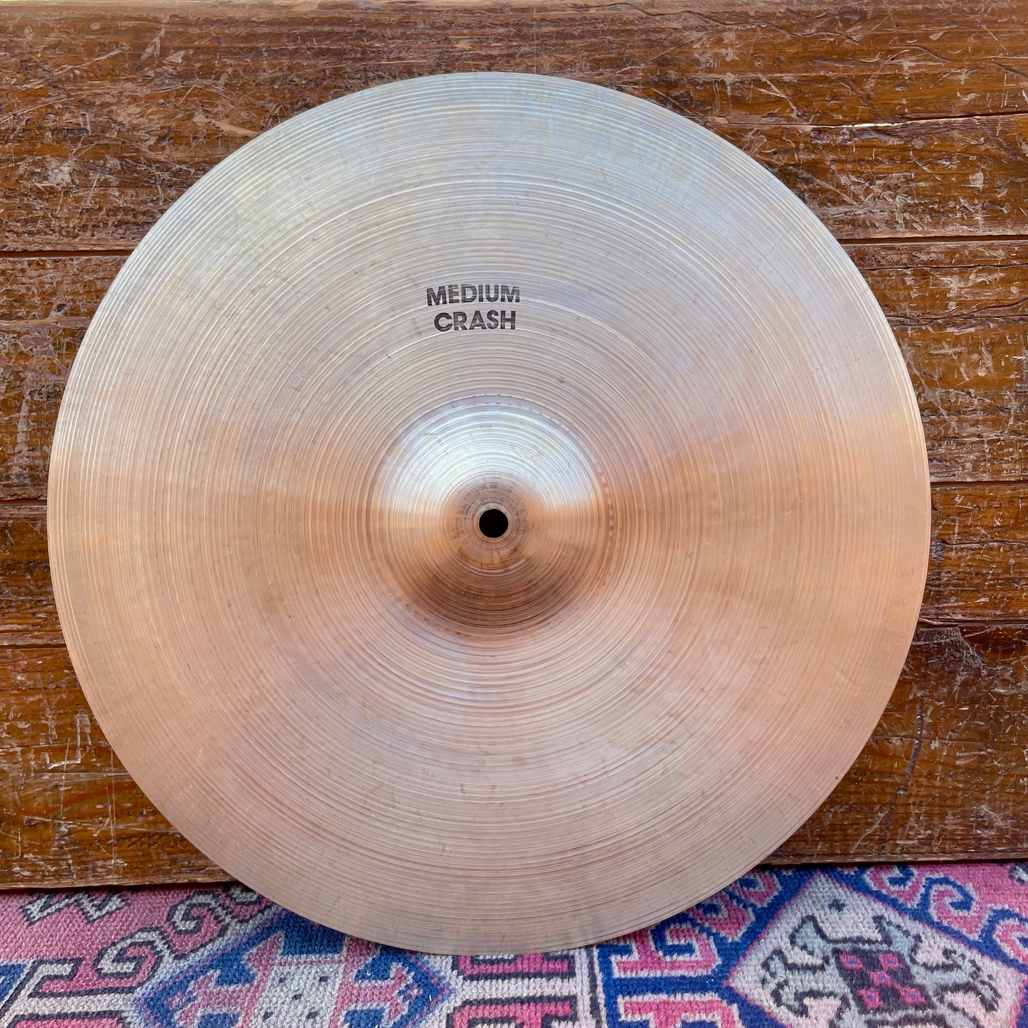 16" Zildjian A 1970s Hollow Logo Medium Crash Cymbal 1156g *Video Demo*