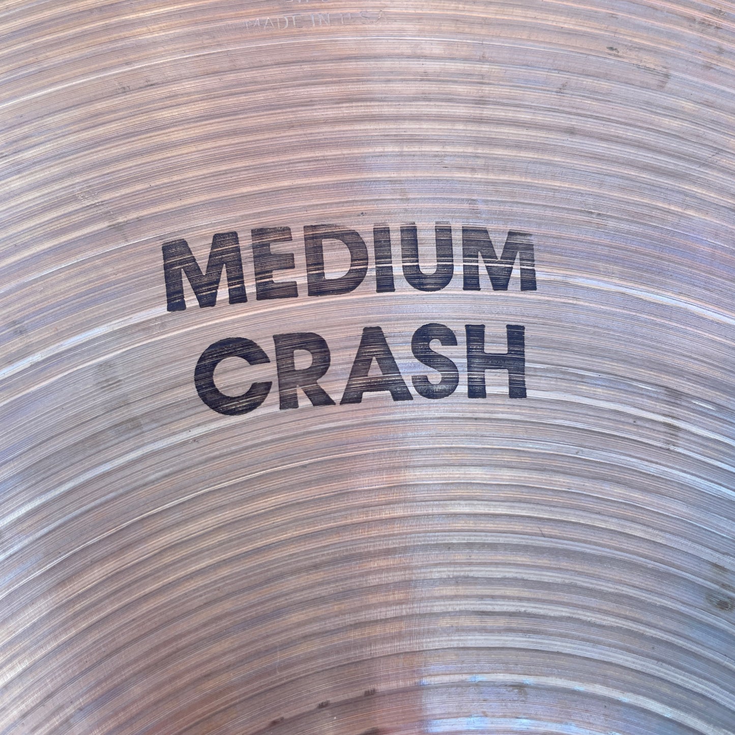 16" Zildjian A 1970s Hollow Logo Medium Crash Cymbal 1156g *Video Demo*