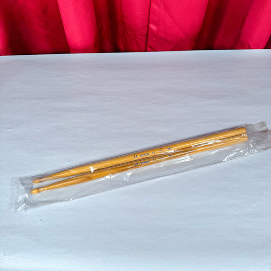 Vintage N.O.S. Sonor 5A Wood Tip Drum Sticks w/ Original Bag - Made in U.S.A.