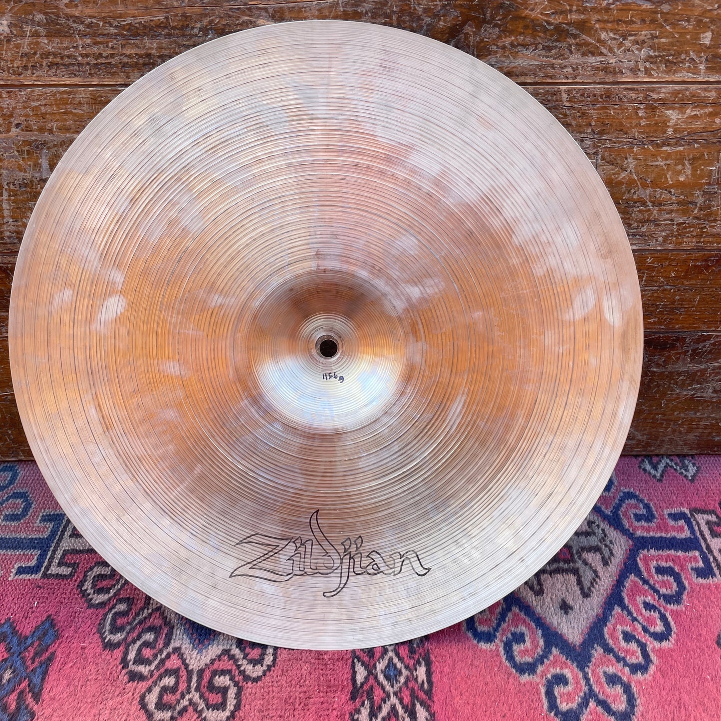 16" Zildjian A 1970s Hollow Logo Medium Crash Cymbal 1156g *Video Demo*