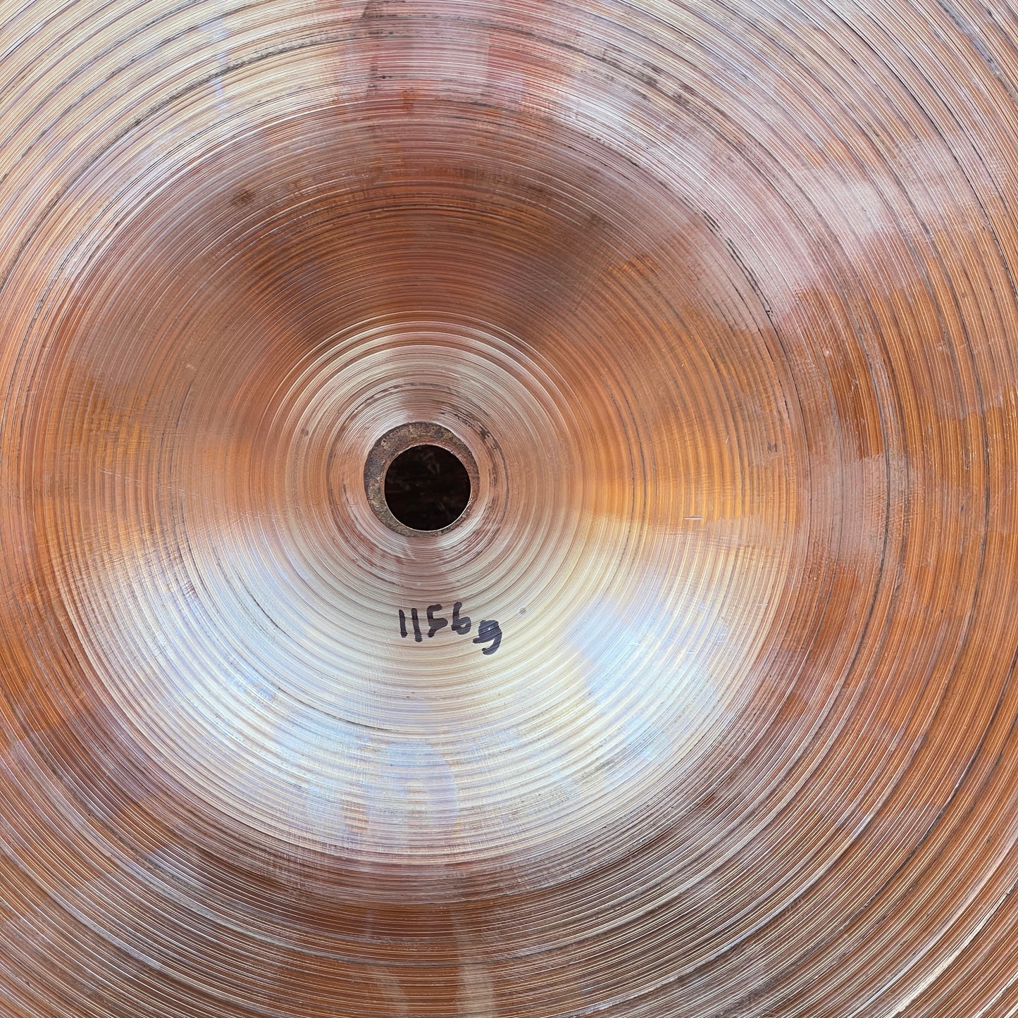 16" Zildjian A 1970s Hollow Logo Medium Crash Cymbal 1156g *Video Demo*