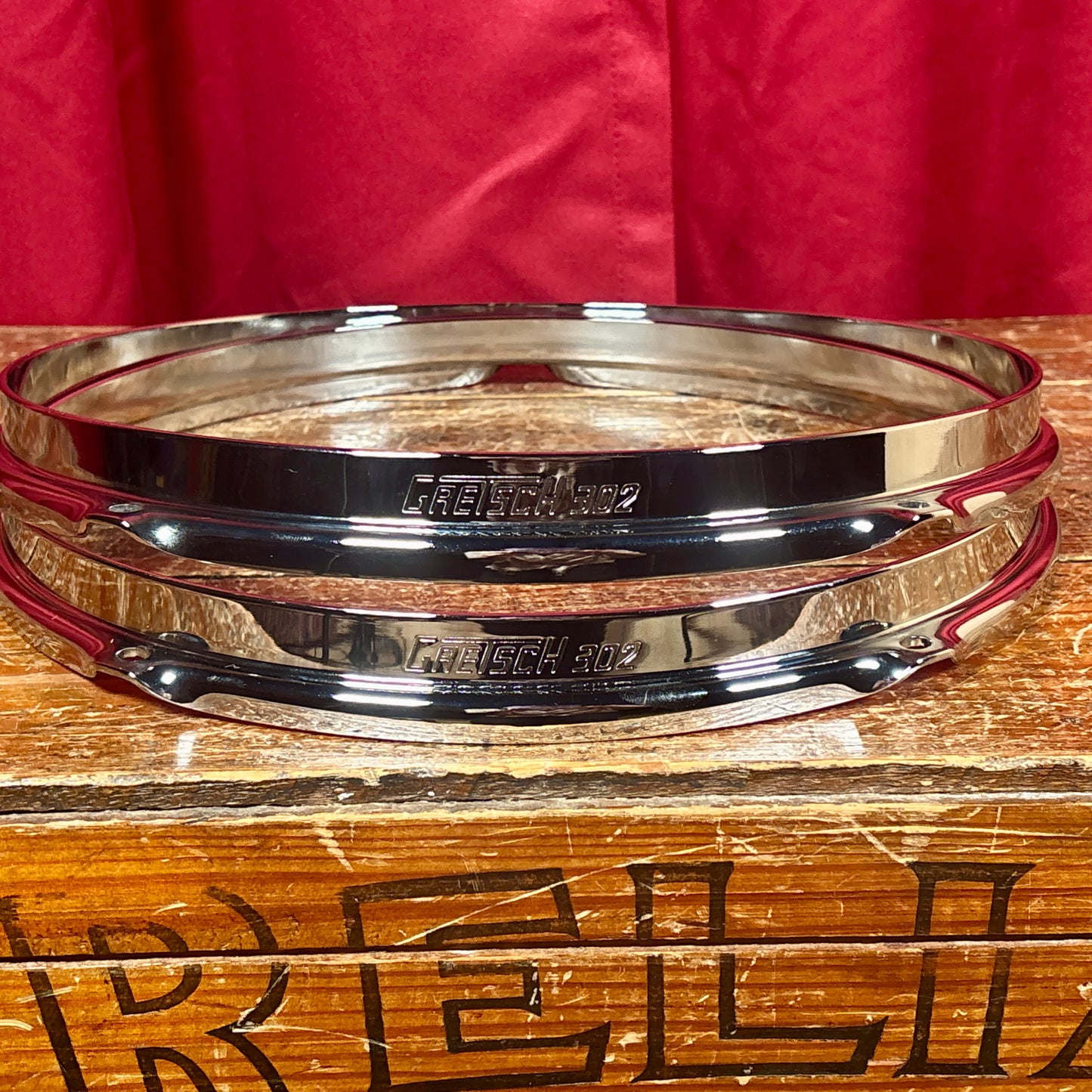Gretsch Pair of 12" 5-Hole 302 Hoops G30212