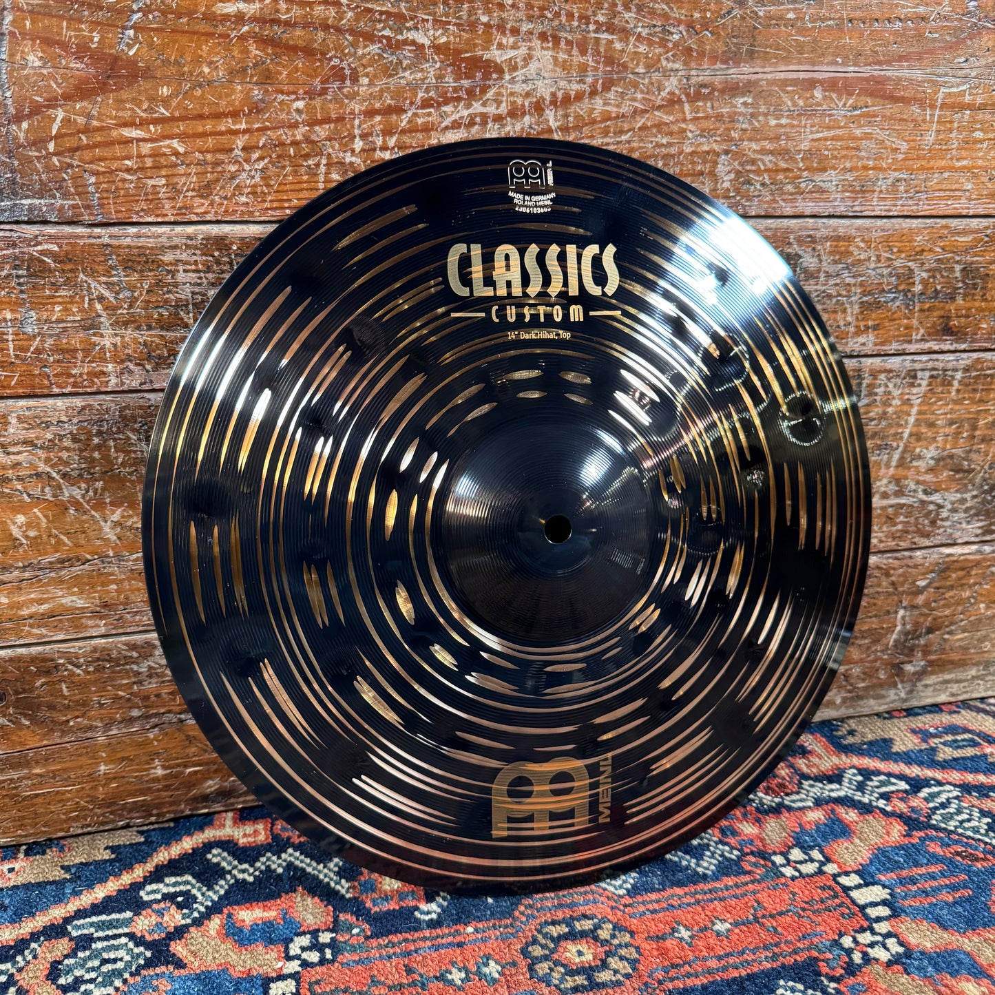 14" Meinl Classics Custom Dark Hi-Hat Cymbal Pair *Video Demo*
