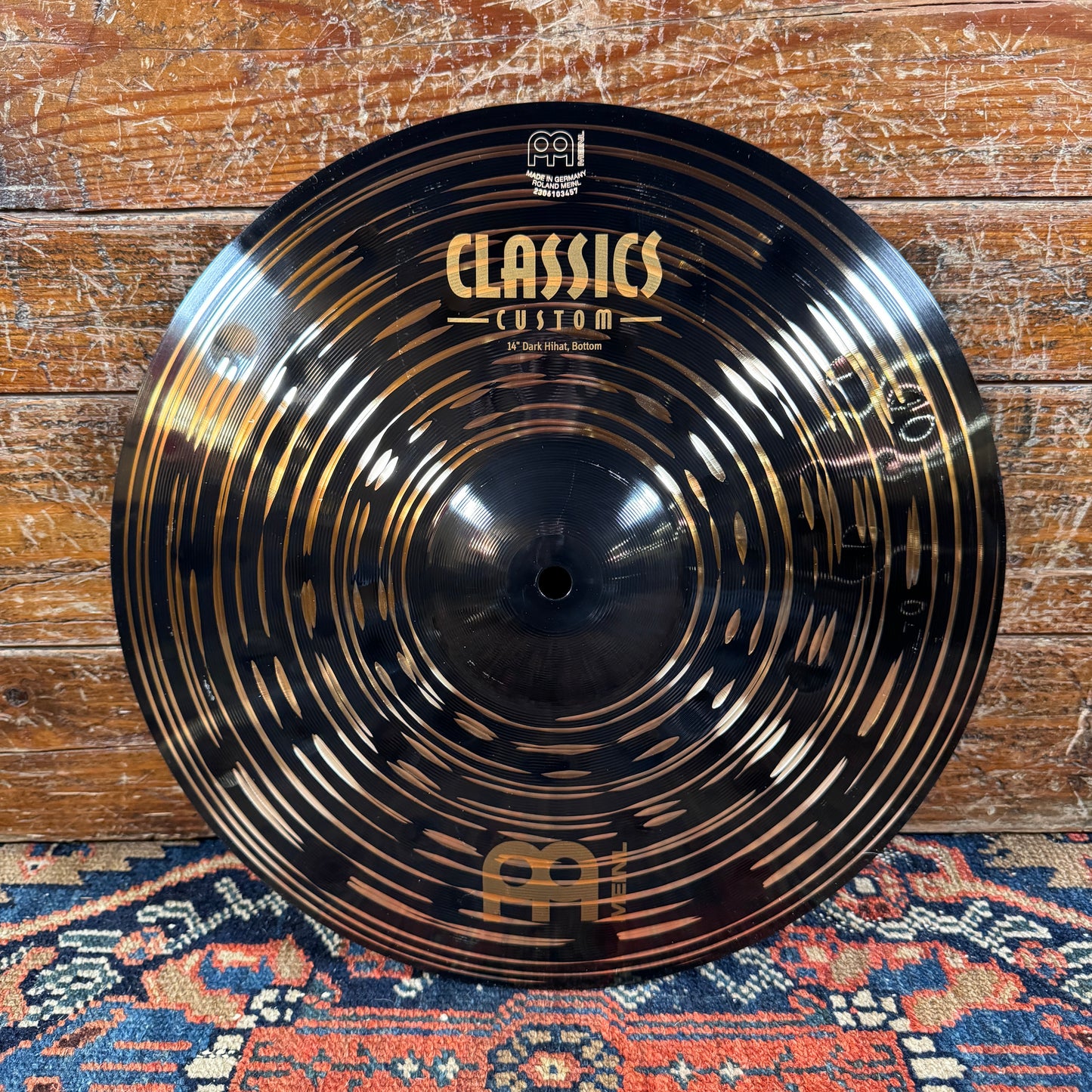 14" Meinl Classics Custom Dark Hi-Hat Cymbal Pair *Video Demo*