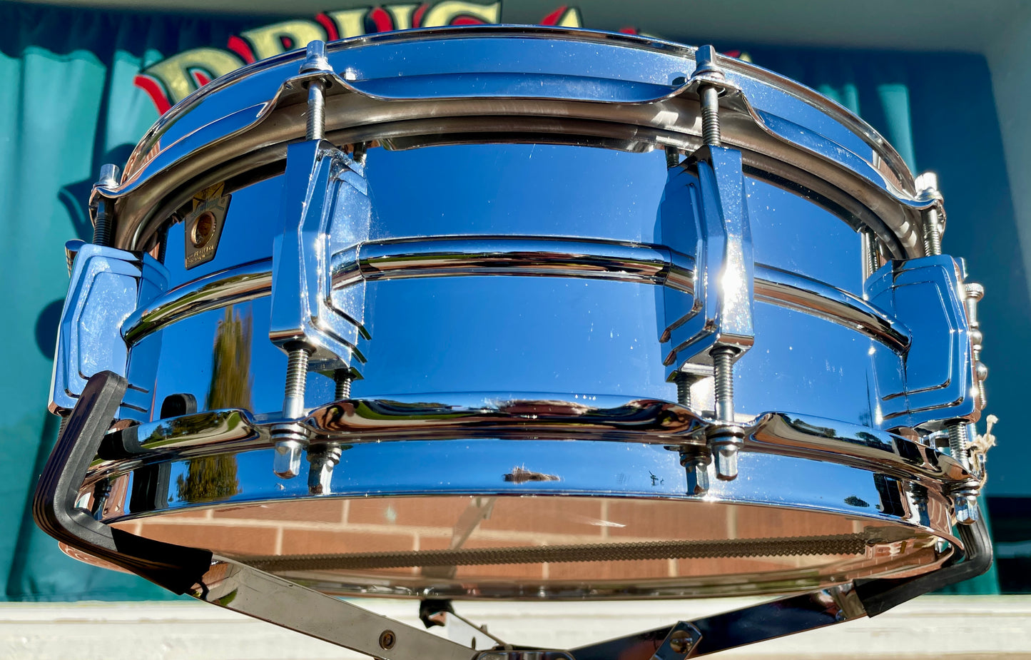 1960s Ludwig 5x14 Supra-Phonic 400 Snare Drum Supraphonic COB Hoops