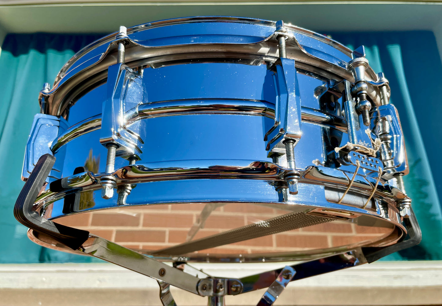 1960s Ludwig 5x14 Supra-Phonic 400 Snare Drum Supraphonic COB Hoops