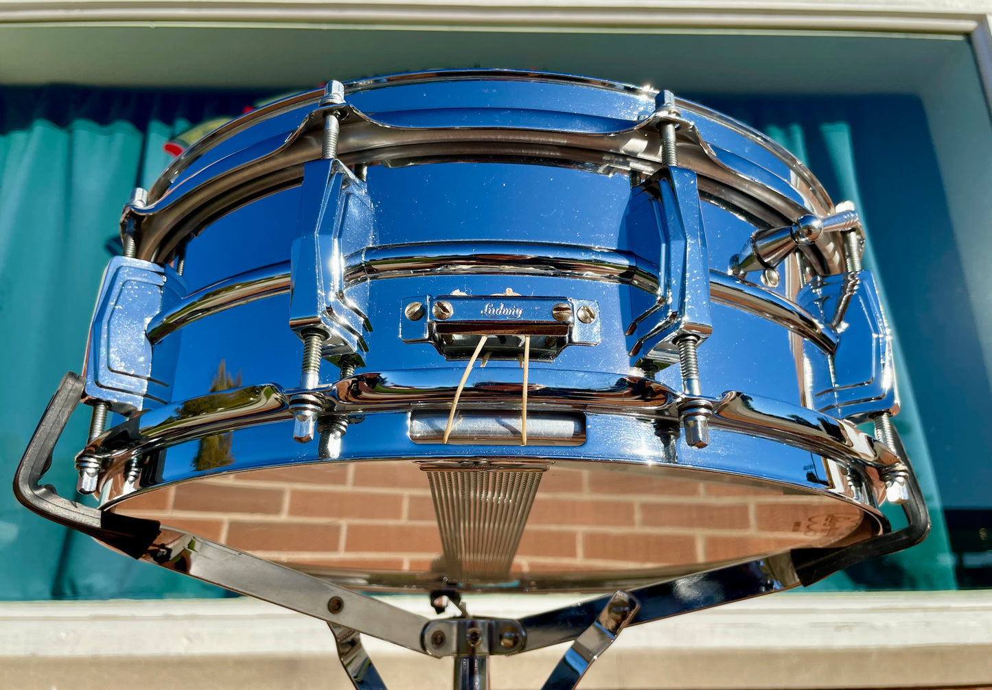 1960s Ludwig 5x14 Supra-Phonic 400 Snare Drum Supraphonic COB Hoops