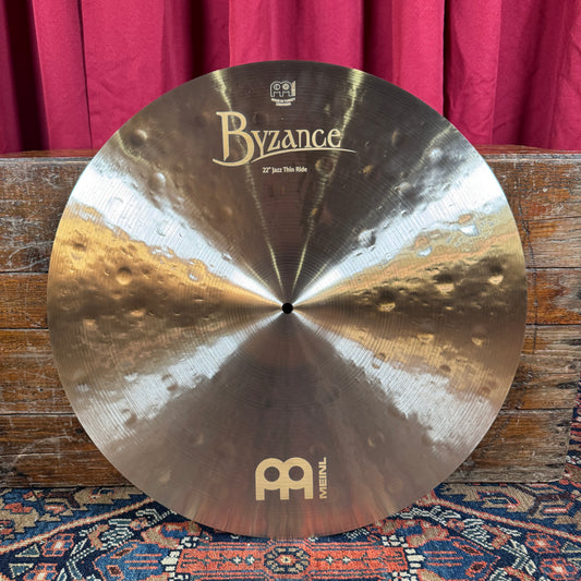 22" Meinl Byzance Jazz Thin Ride Cymbal 2278g *Video Demo*