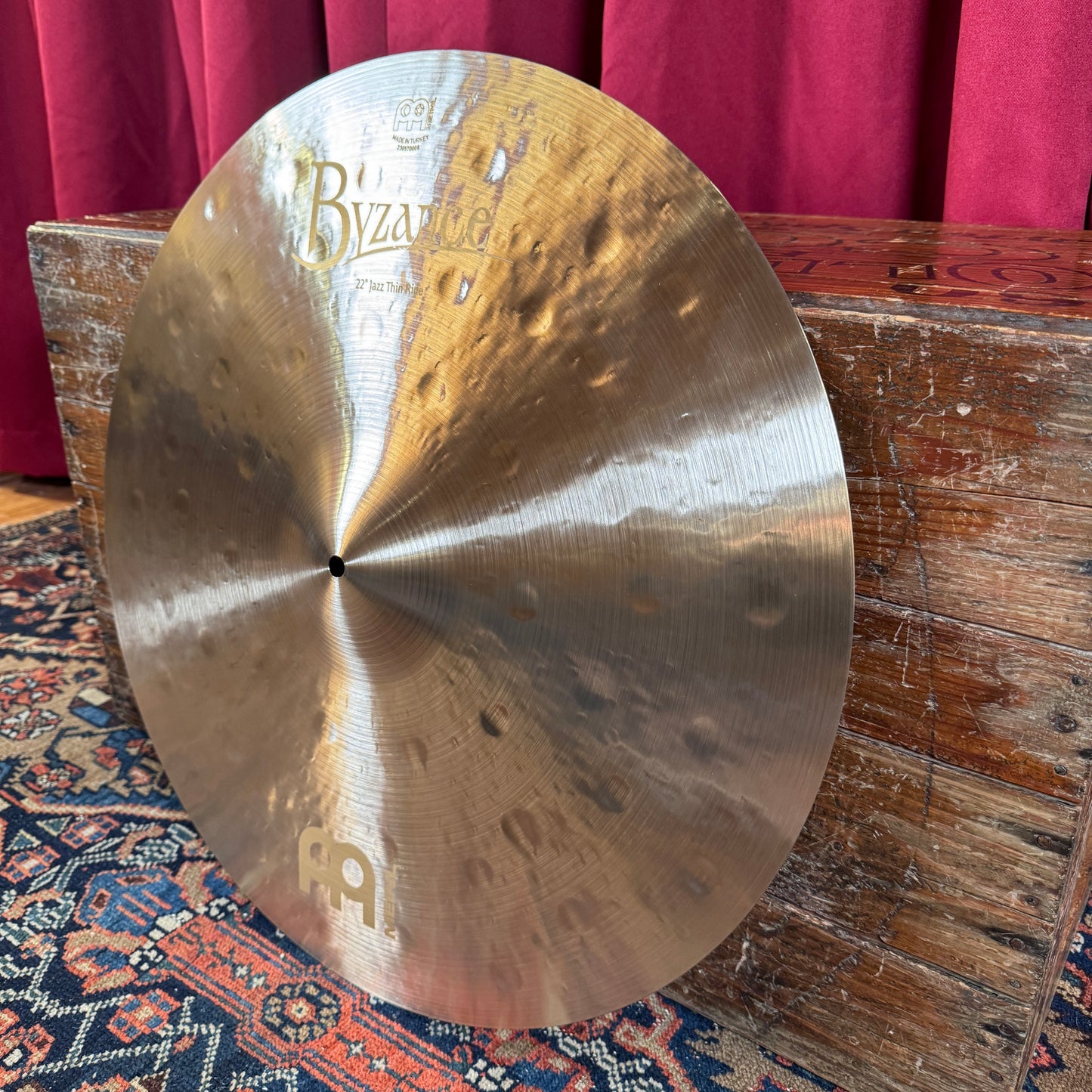 22" Meinl Byzance Jazz Thin Ride Cymbal 2278g *Video Demo*
