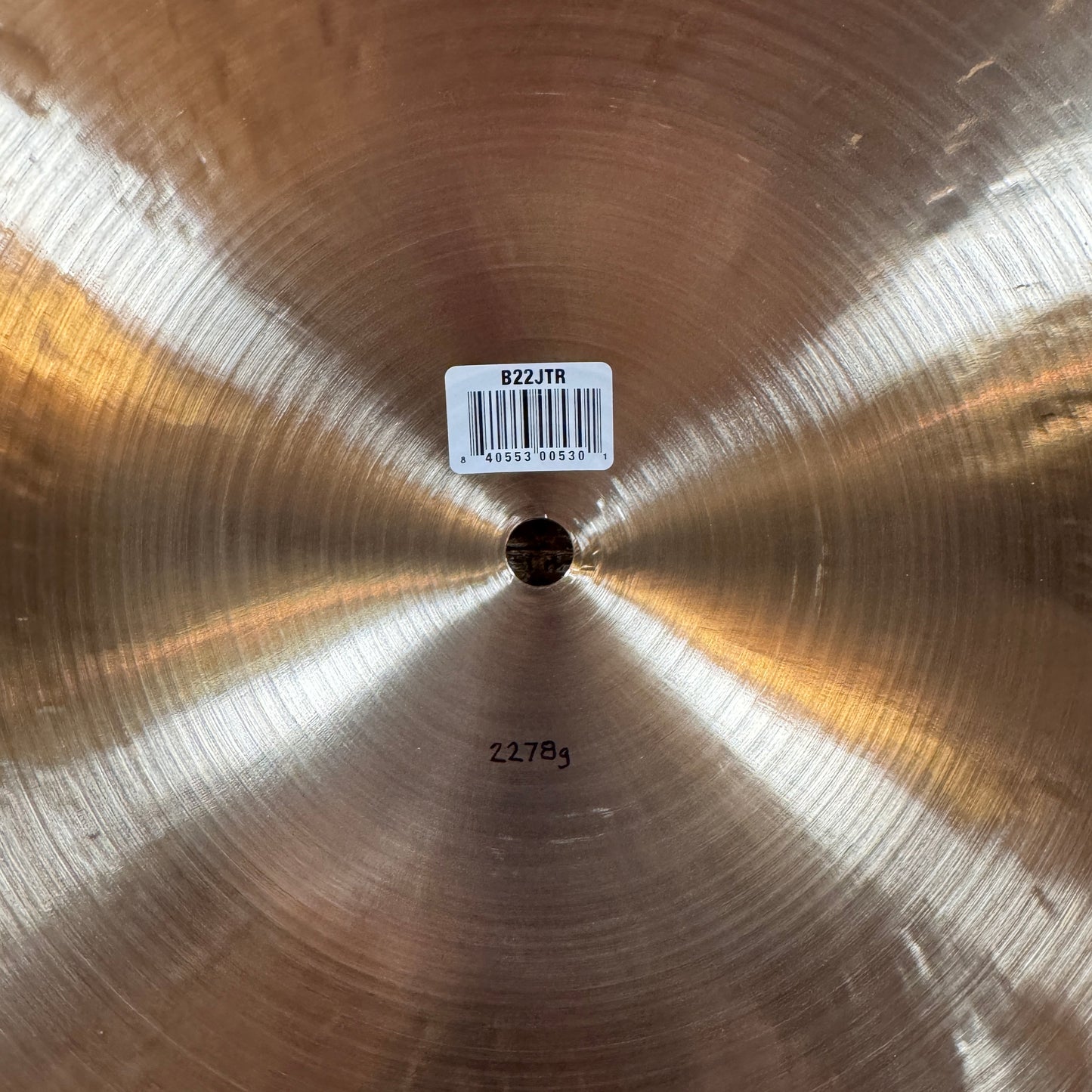 22" Meinl Byzance Jazz Thin Ride Cymbal 2278g *Video Demo*