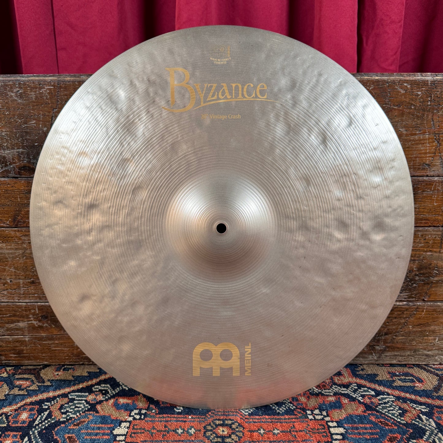 20" Meinl Byzance Vintage Crash Cymbal 1592g *Video Demo*