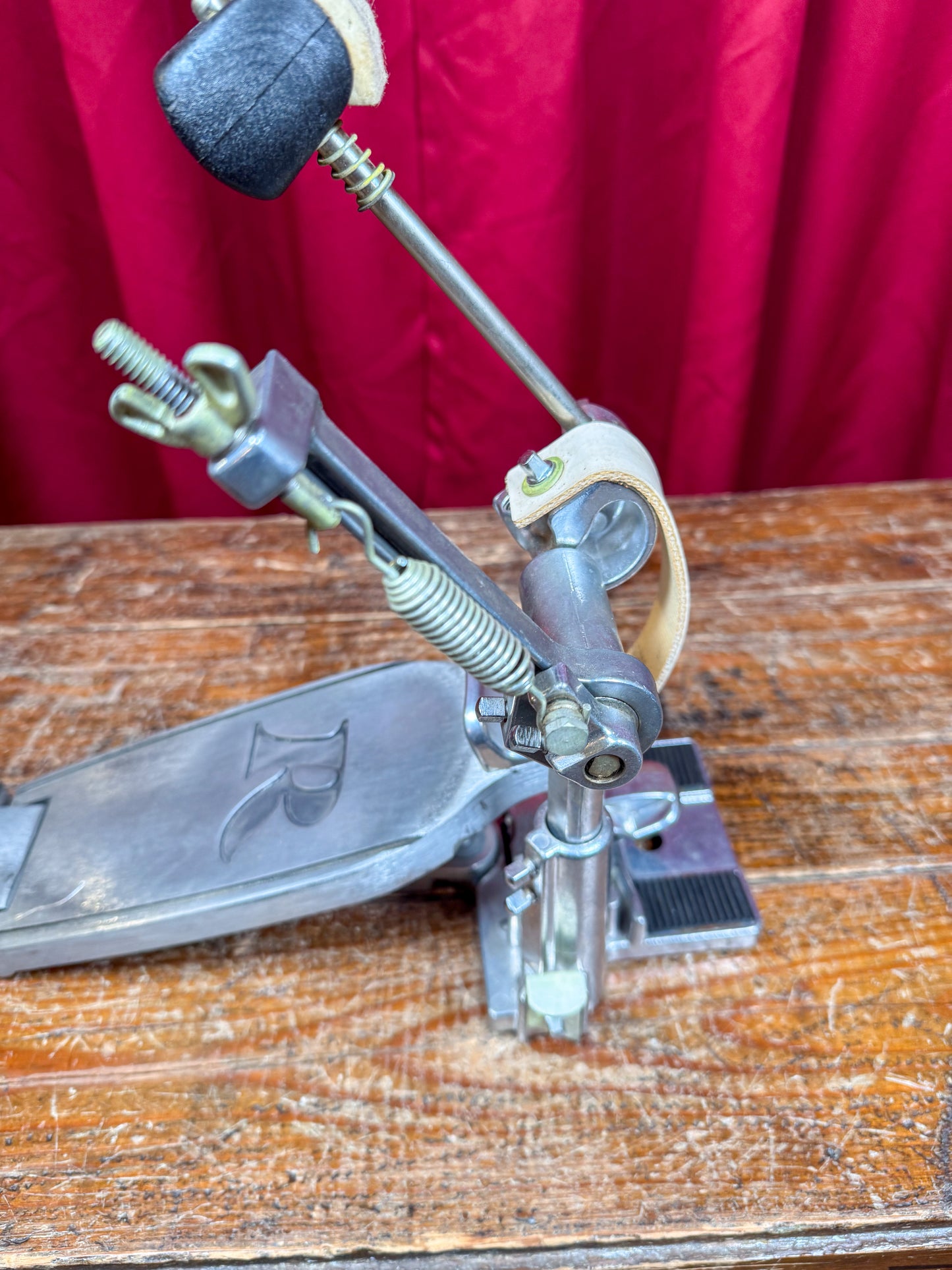 1970s Rogers Big R Supreme Foot Pedal Bass Drum Pedal Part No. 54-7000