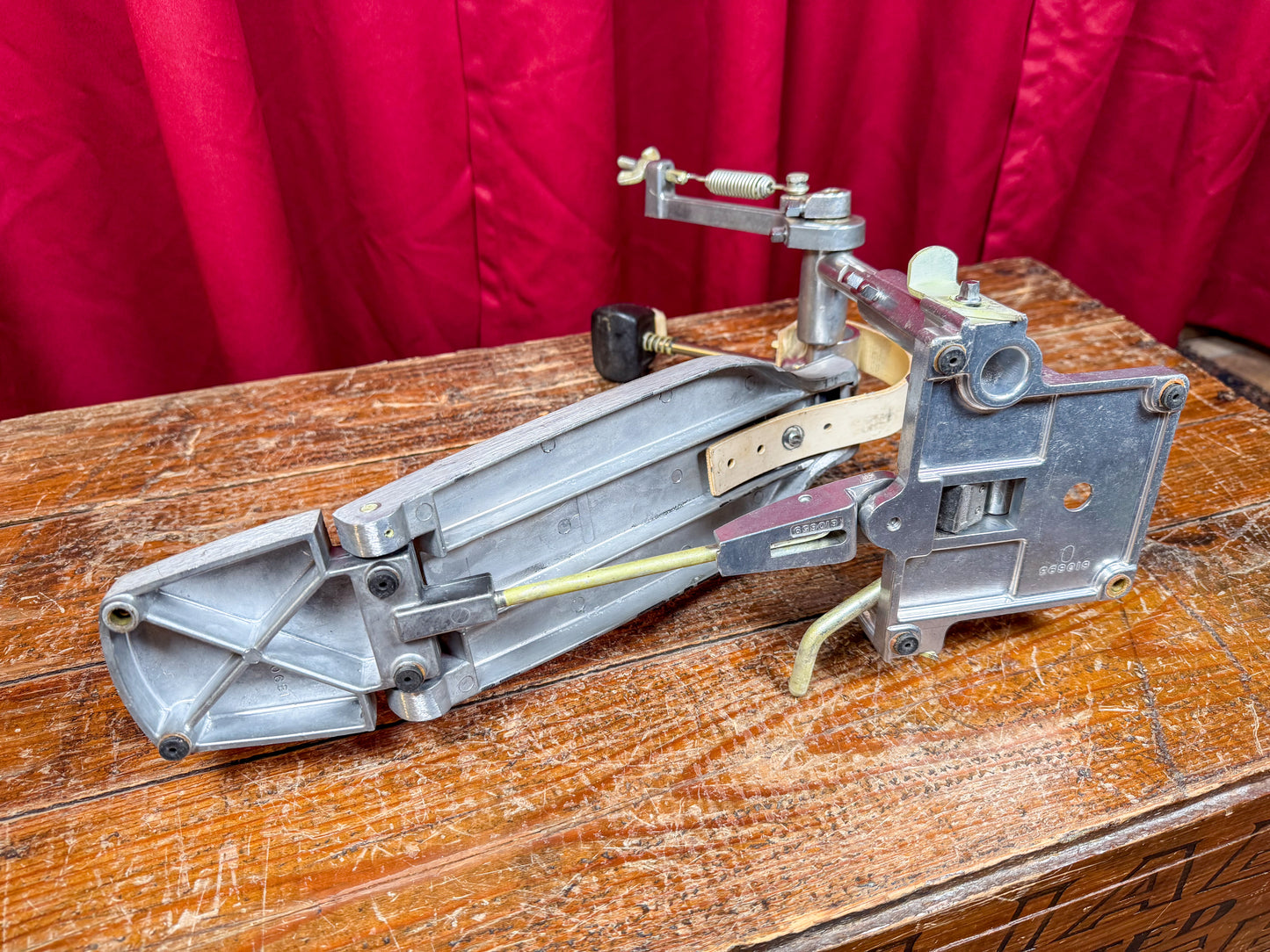 1970s Rogers Big R Supreme Foot Pedal Bass Drum Pedal Part No. 54-7000