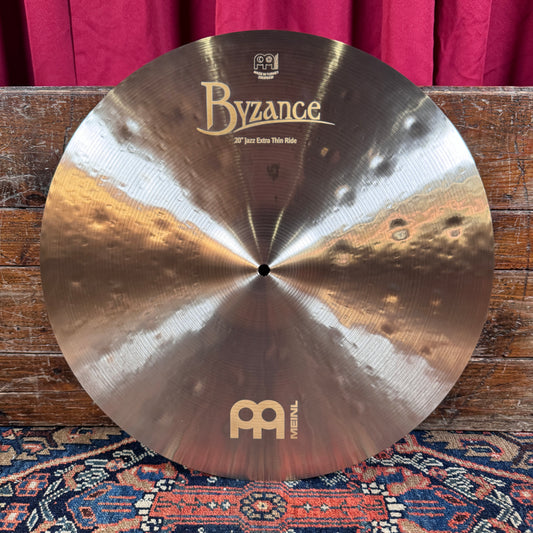 20" Meinl Byzance Jazz Extra Thin Ride Cymbal 1600g *Video Demo*