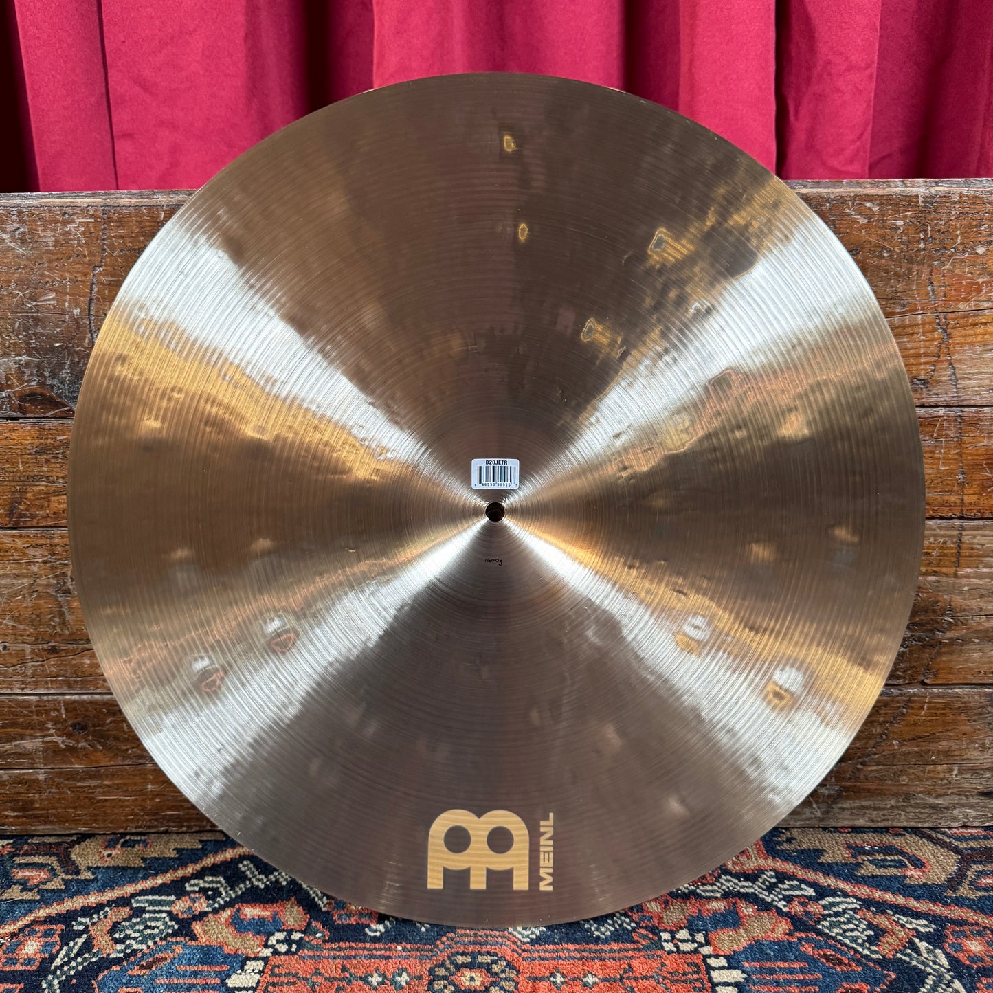20" Meinl Byzance Jazz Extra Thin Ride Cymbal 1600g *Video Demo*