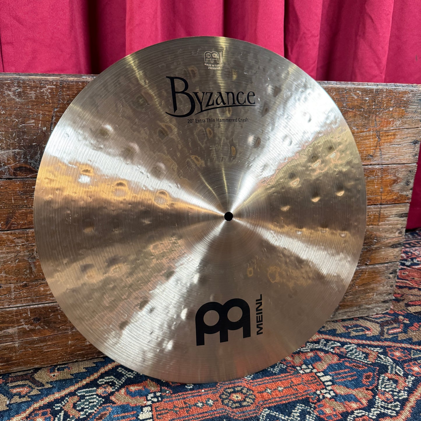 20" Meinl Byzance Traditional Extra Thin Hammered Crash Cymbal 1600g *Video Demo*