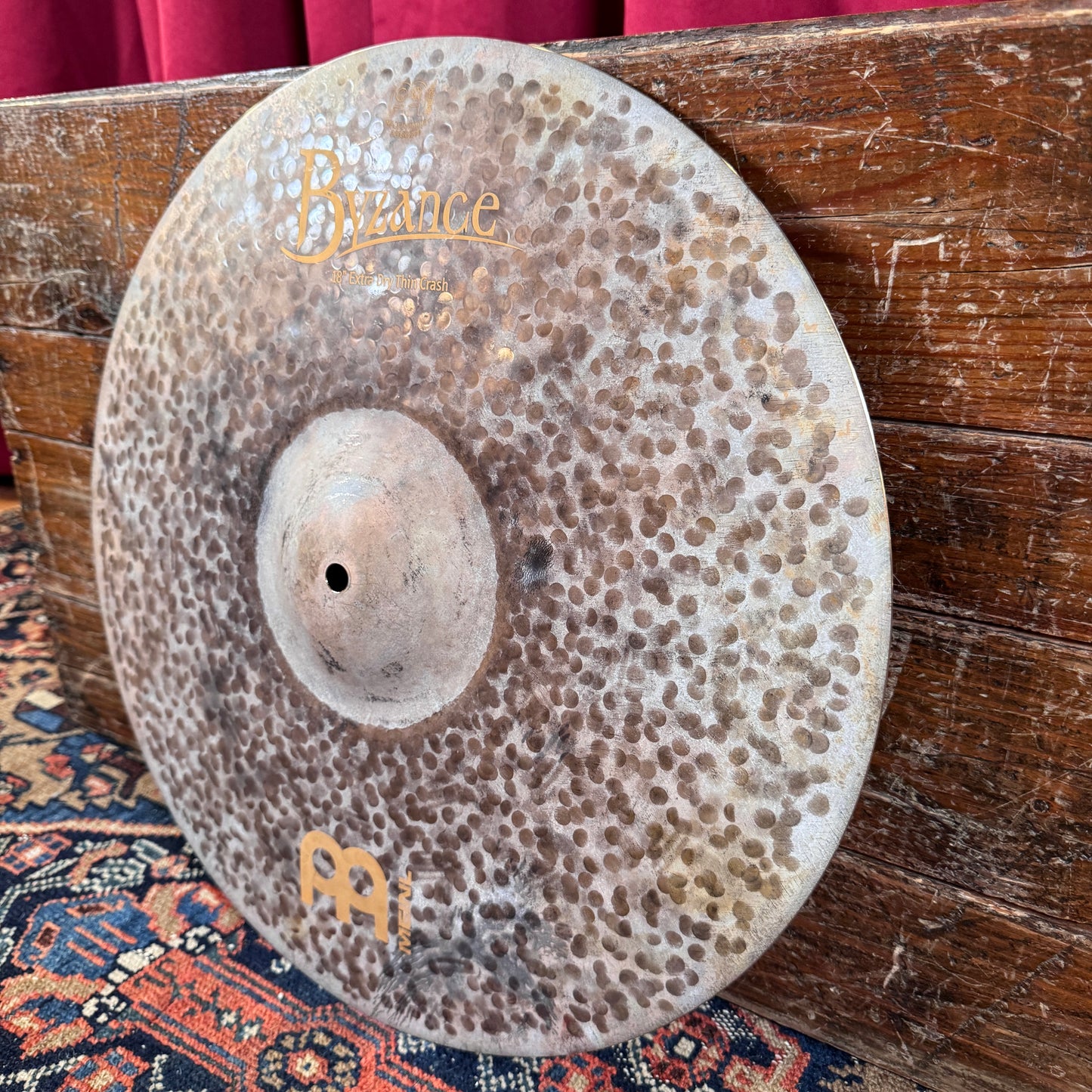 18" Meinl Byzance Extra Dry Thin Crash Cymbal 1316g *Video Demo*