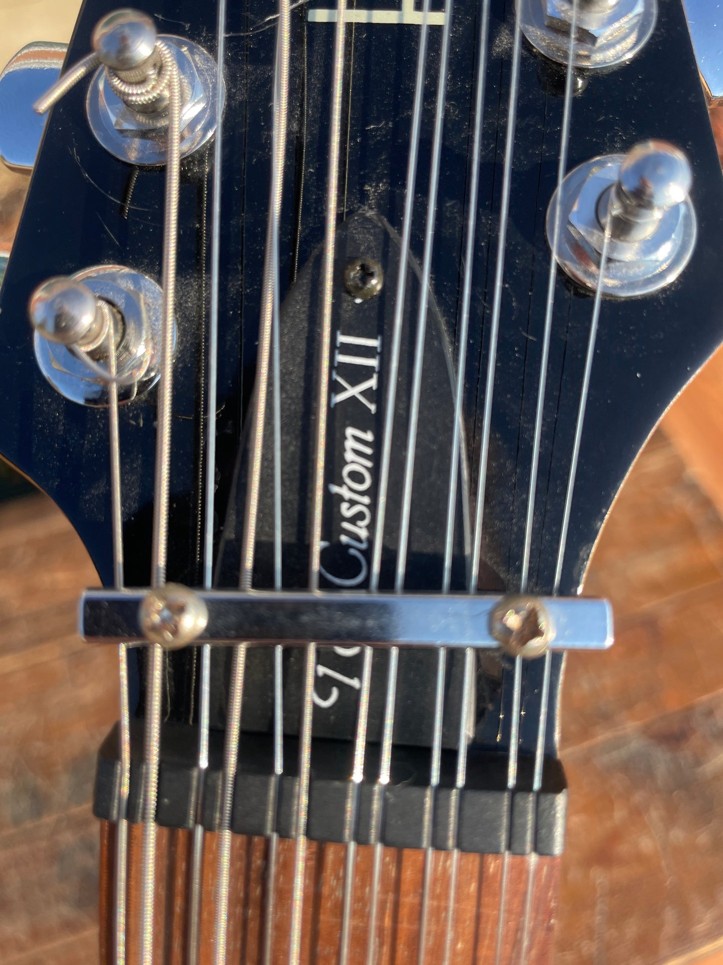 Hohner TE Custom XII 12-String Telecaster Style Electric Guitar Black