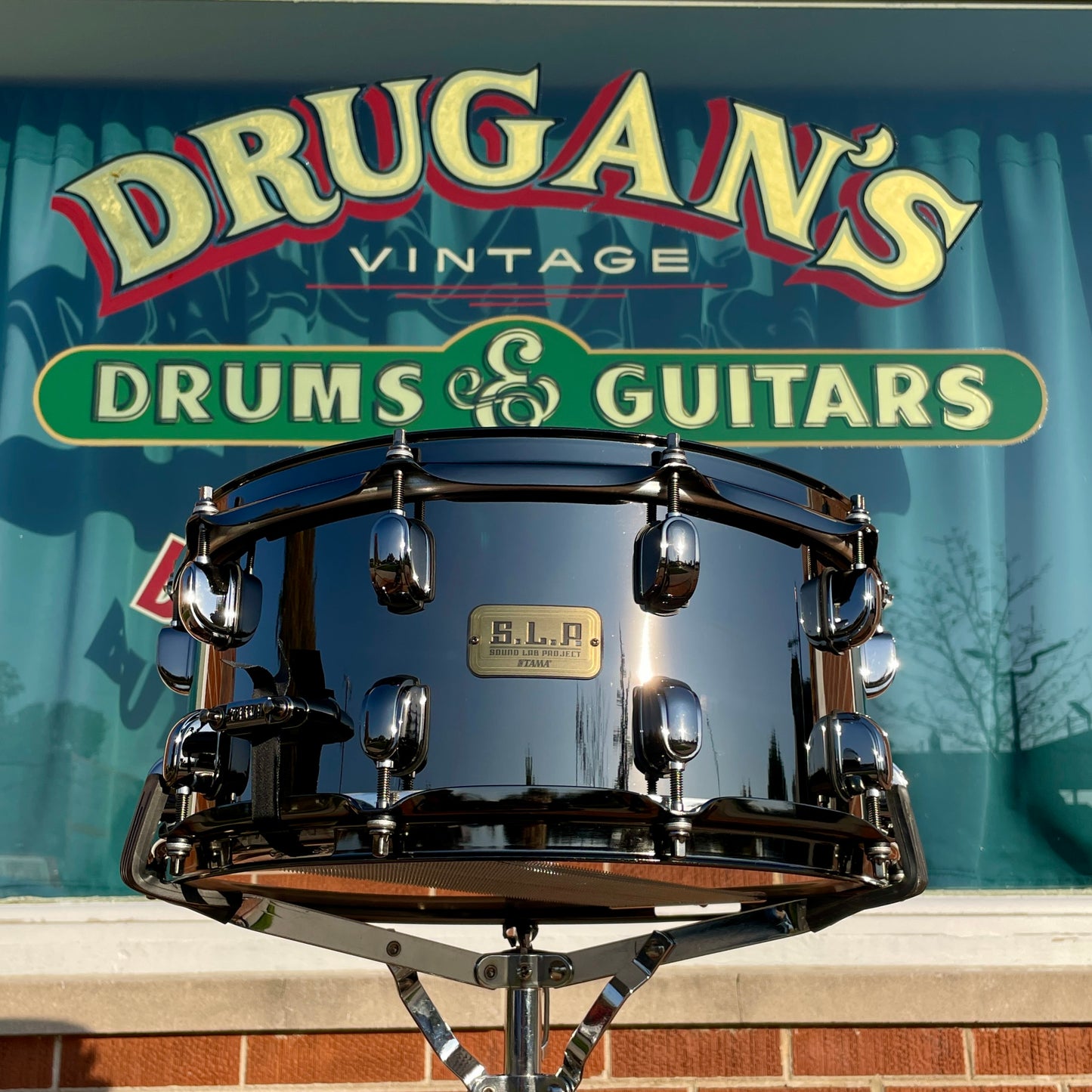 Tama SLP 6.5x14 Black Brass LBR1465 Snare Drum Sound Lab Project