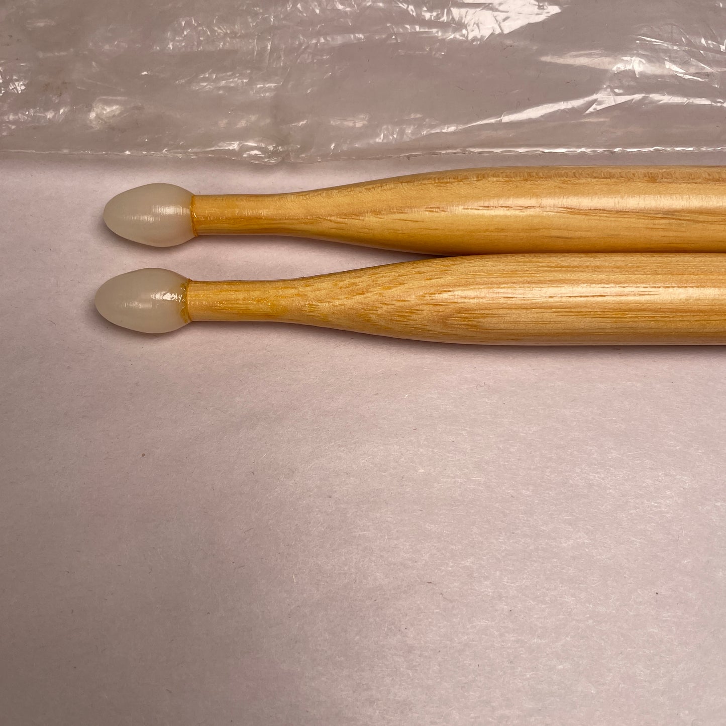 1970s Slingerland Haskell Harr 2BN Nylowood Nylon Tip Drum Sticks w/ Original Bag NOS