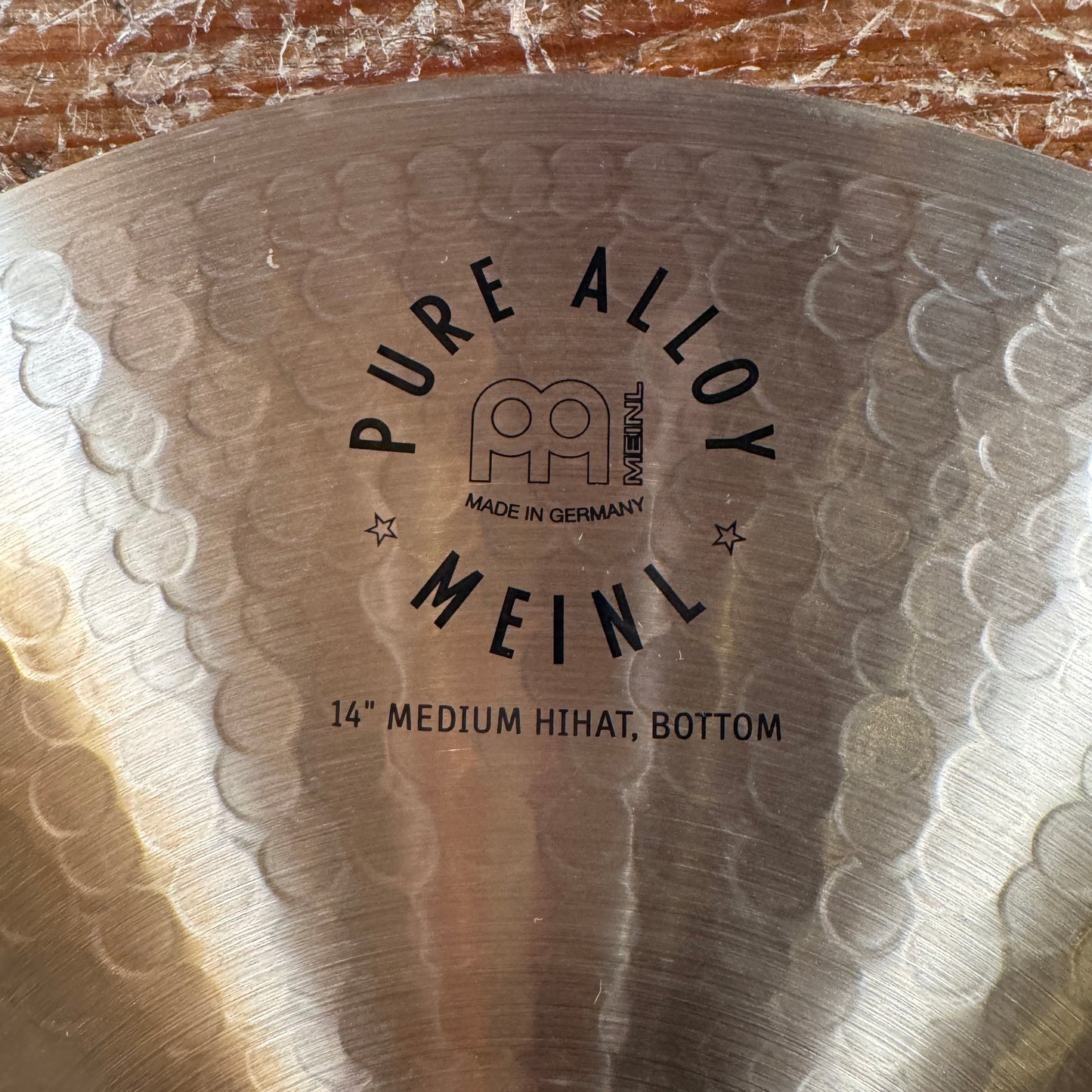 14" Meinl Pure Alloy Medium Hi-Hat Cymbal Pair 1008g/1140g *Video Demo*