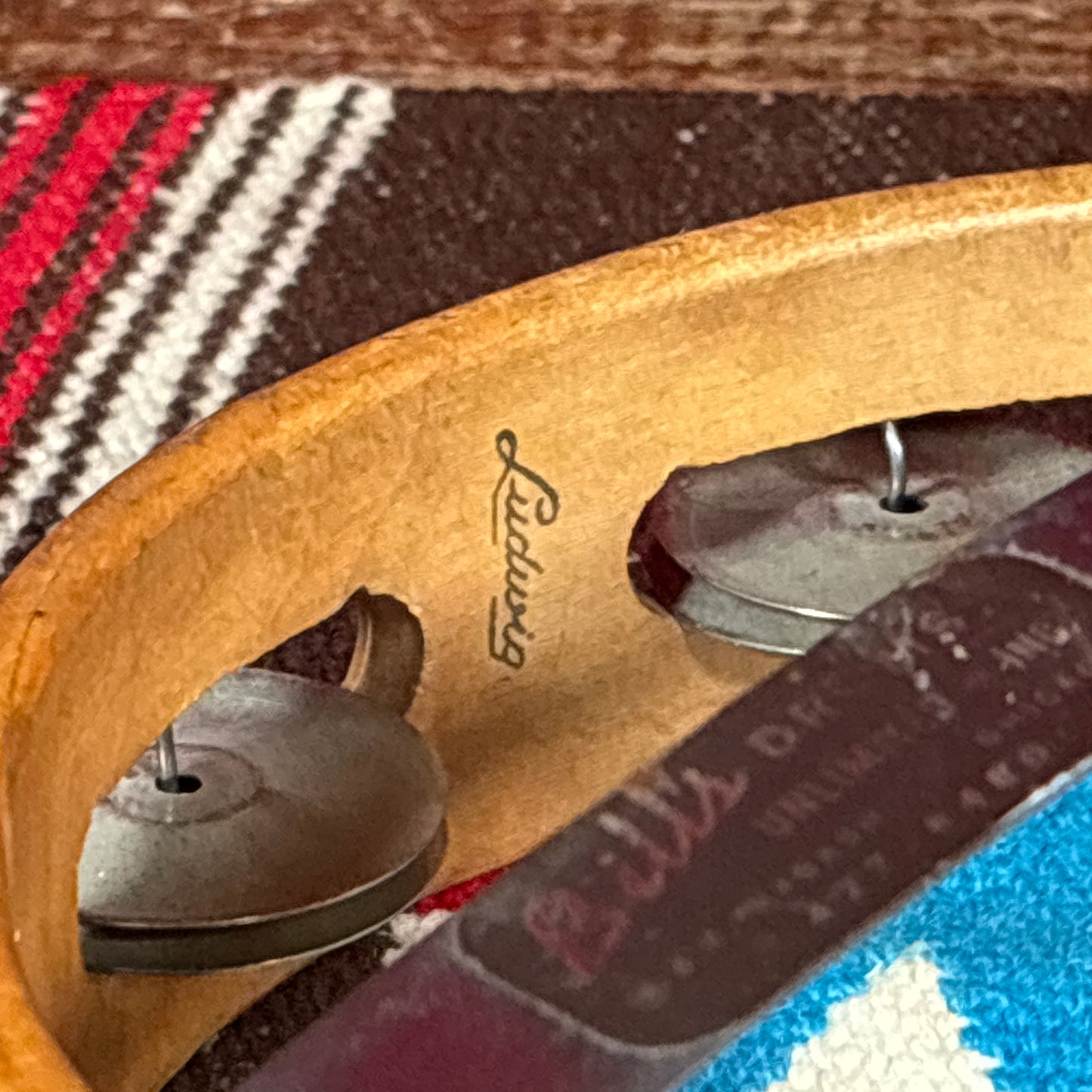 1960s Ludwig No. 88 Hi-Hat Sock Jingle Tambourine