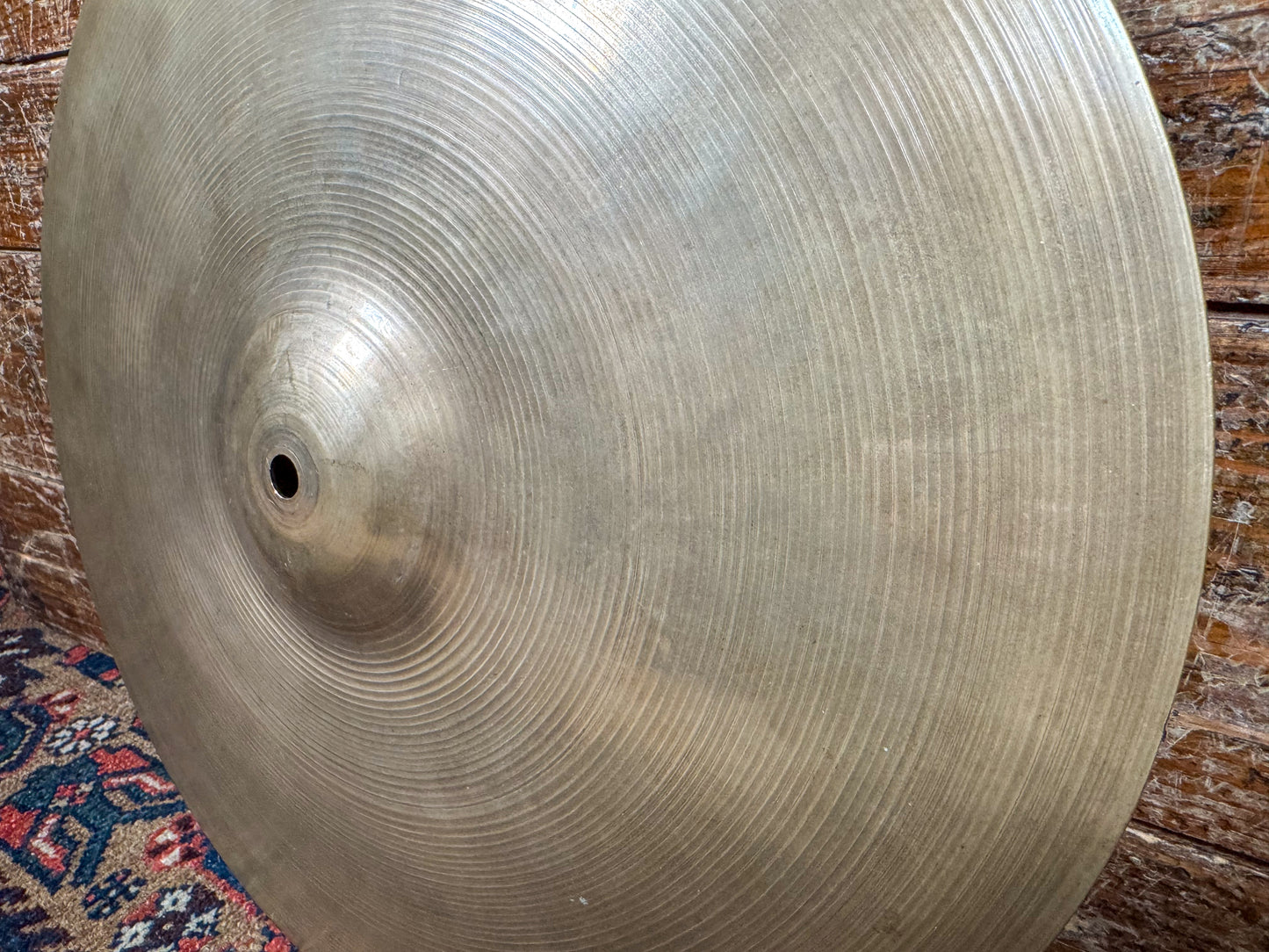 15" Zildjian A 1940s-1950s Trans Stamp Hi-Hat Cymbal Pair 1374g/1430g *Video Demo*