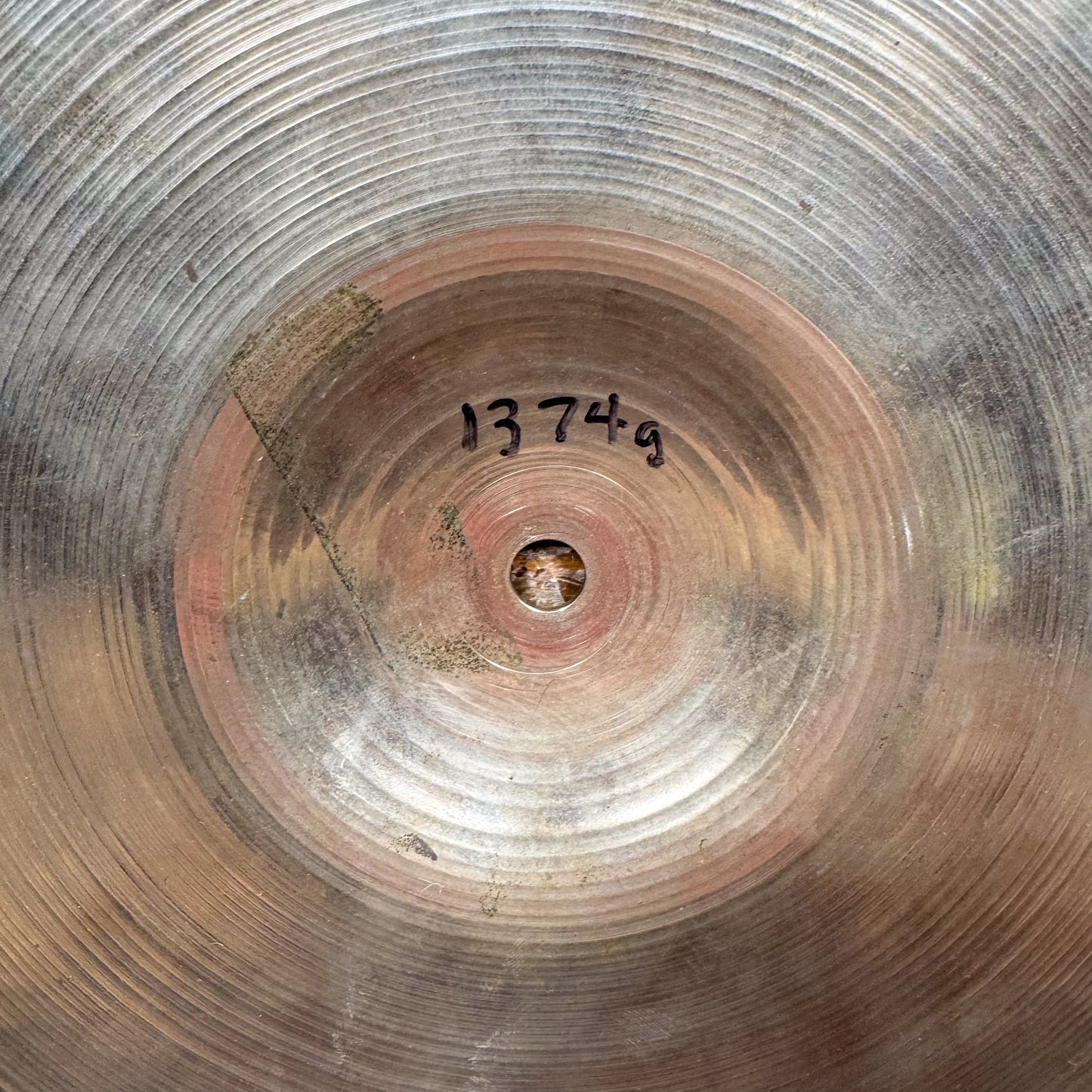 15" Zildjian A 1940s-1950s Trans Stamp Hi-Hat Cymbal Pair 1374g/1430g *Video Demo*
