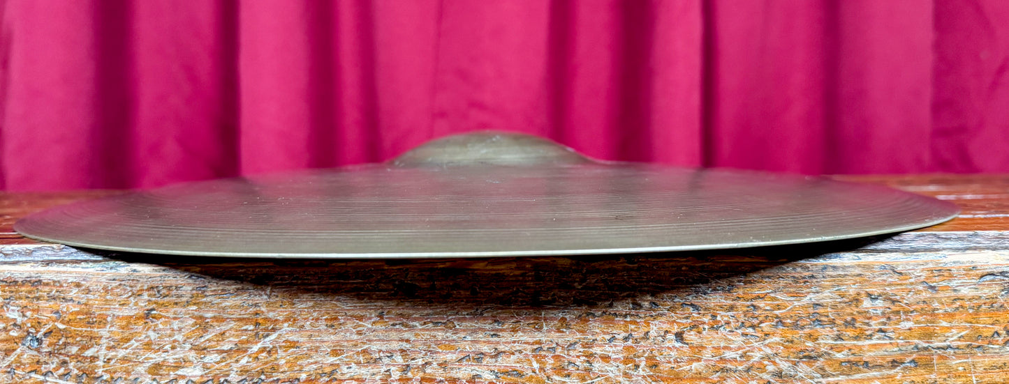 15" Zildjian A 1940s-1950s Trans Stamp Hi-Hat Cymbal Pair 1374g/1430g *Video Demo*
