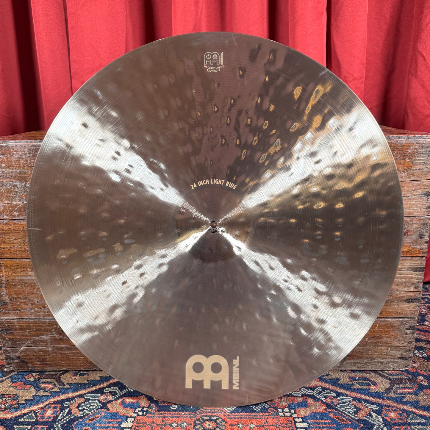 24" Meinl Byzance Foundry Reserve Light Ride Cymbal 2665g *Video Demo*